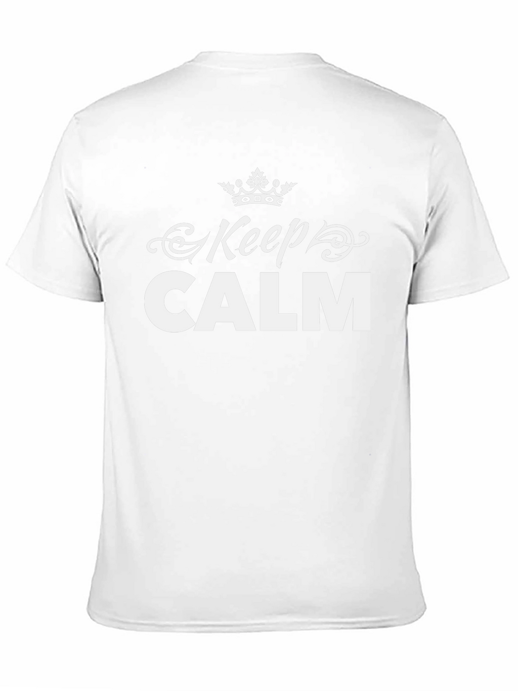 Keep Calm Graphic Tee - Stylish Comfort