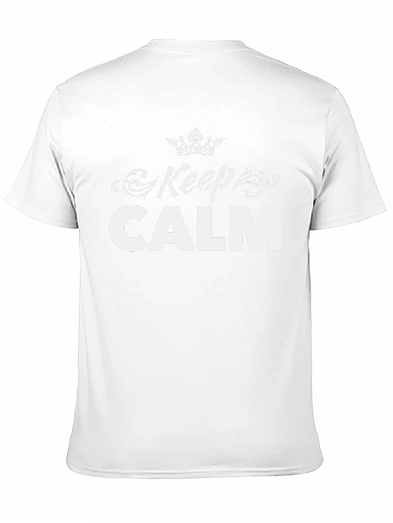 Keep Calm Graphic Tee - Stylish Comfort