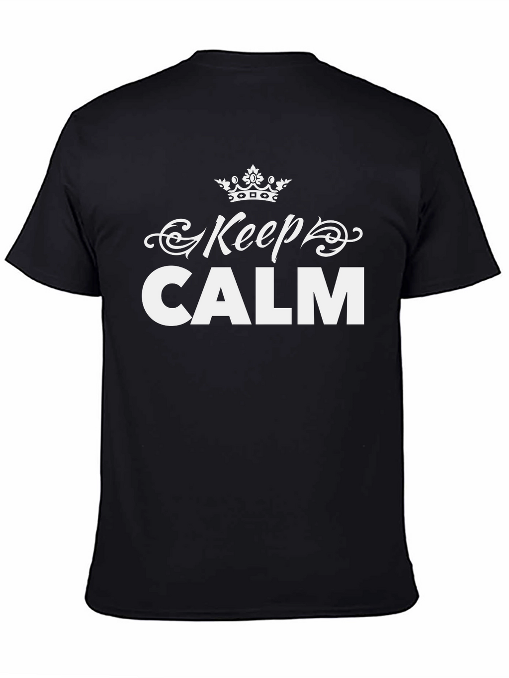Keep Calm Graphic Tee - Stylish Comfort
