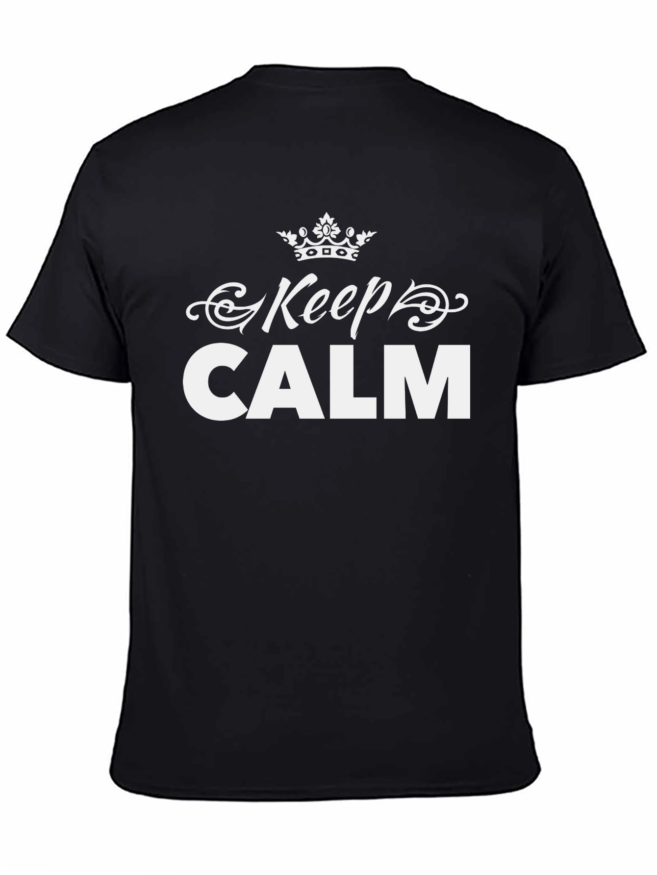 Keep Calm Graphic Tee - Stylish Comfort