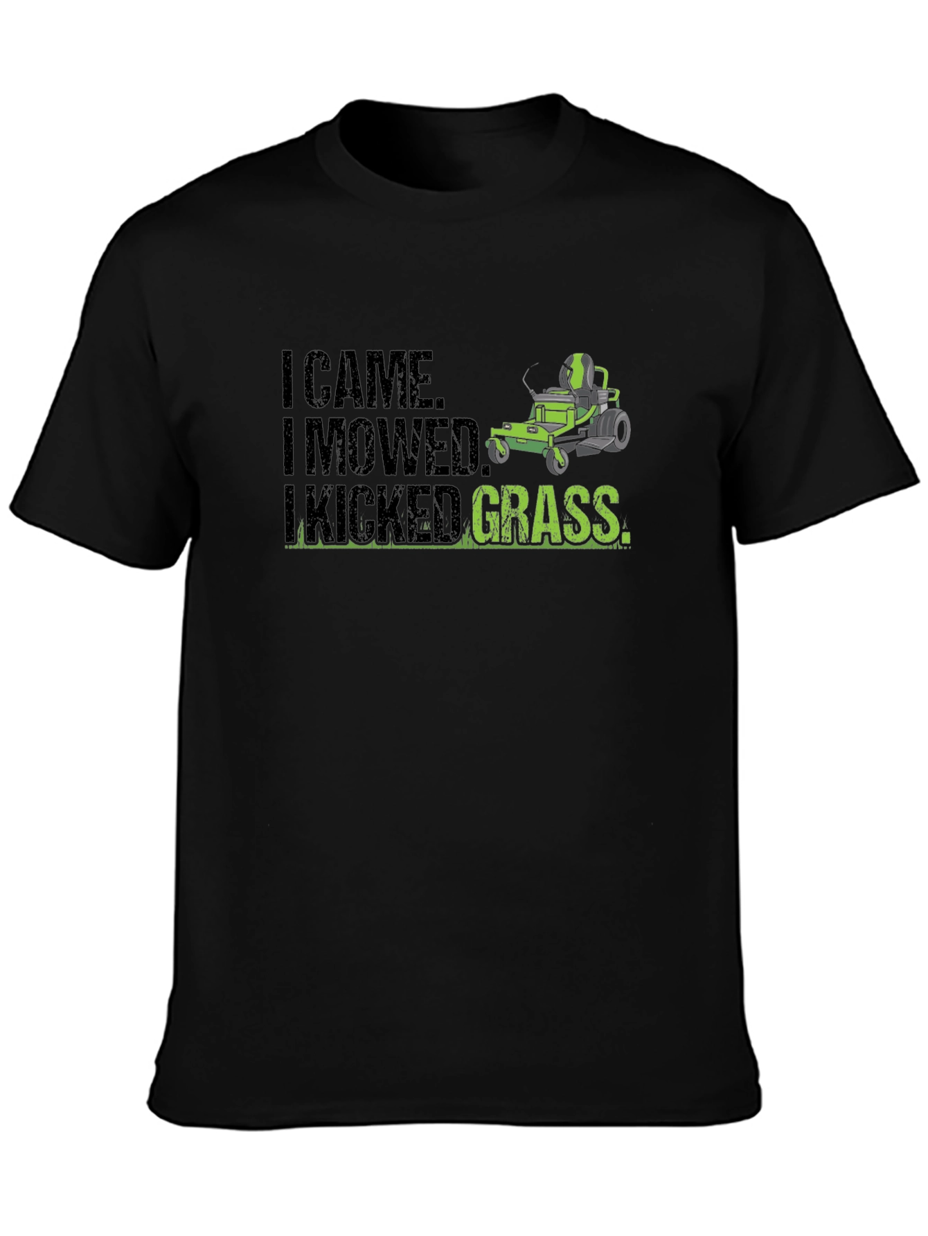 I Came I Mowed I Kicked Grass Graphic Tee