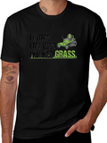 I Came I Mowed I Kicked Grass Graphic Tee