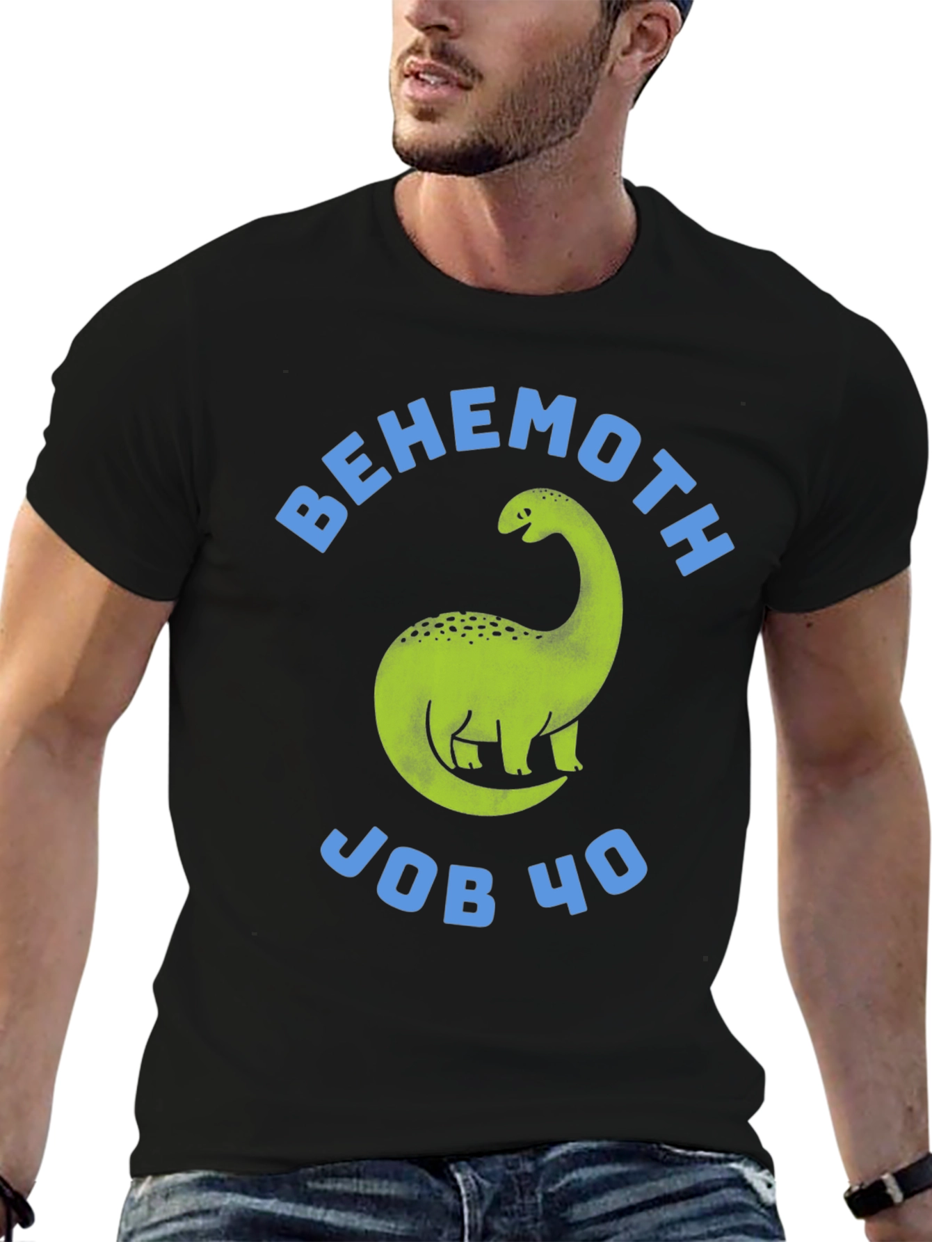 Behemoth Job 40 Dinosaur T-Shirt