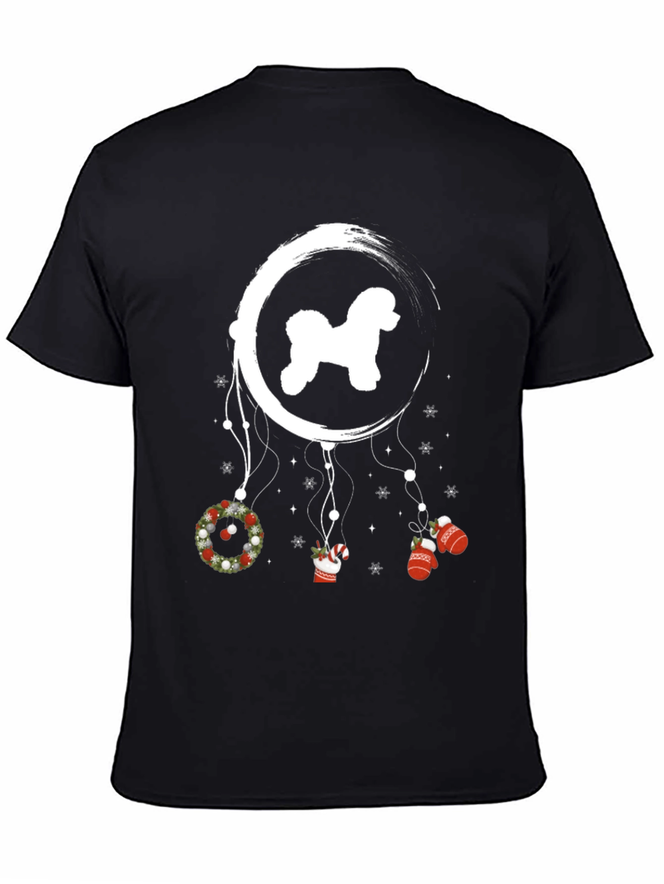 Dog Christmas Dreamcatcher T-Shirt