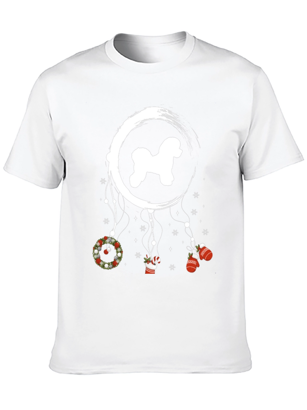 Dog Christmas Dreamcatcher T-Shirt