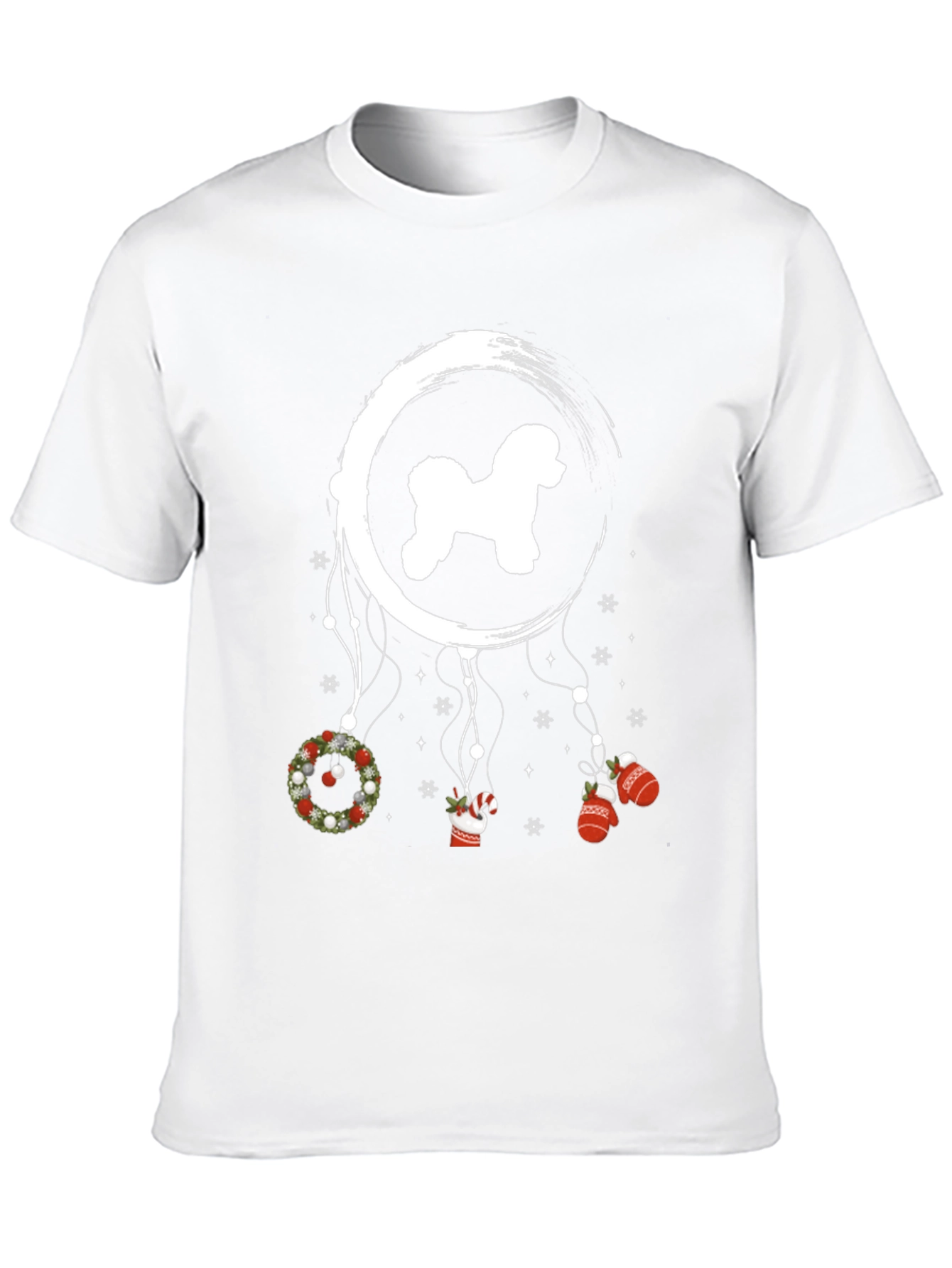 Dog Christmas Dreamcatcher T-Shirt