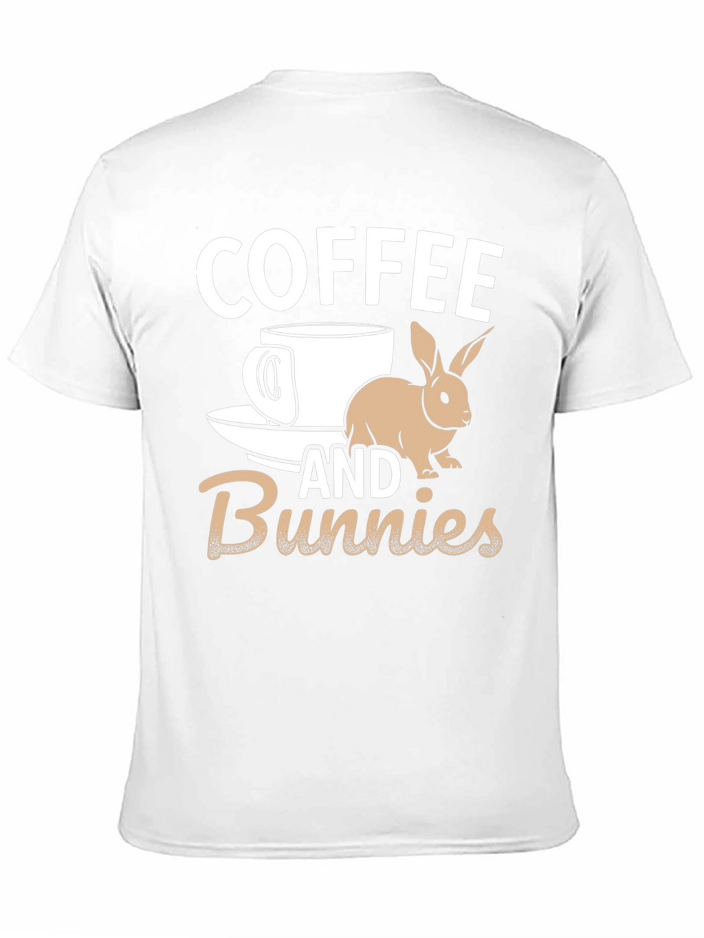 Coffee and Bunnies Graphic T-Shirt
