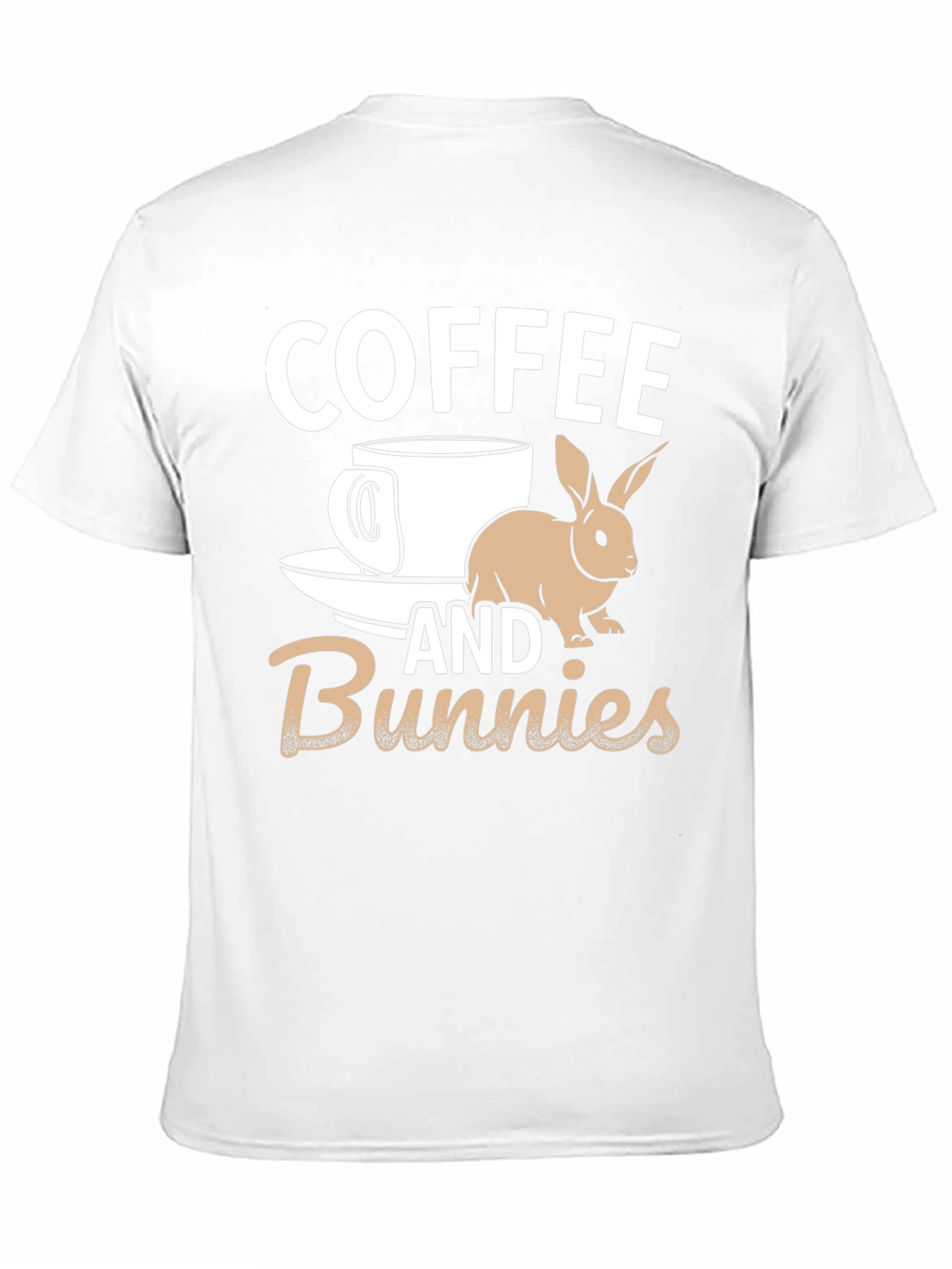 Coffee and Bunnies Graphic T-Shirt