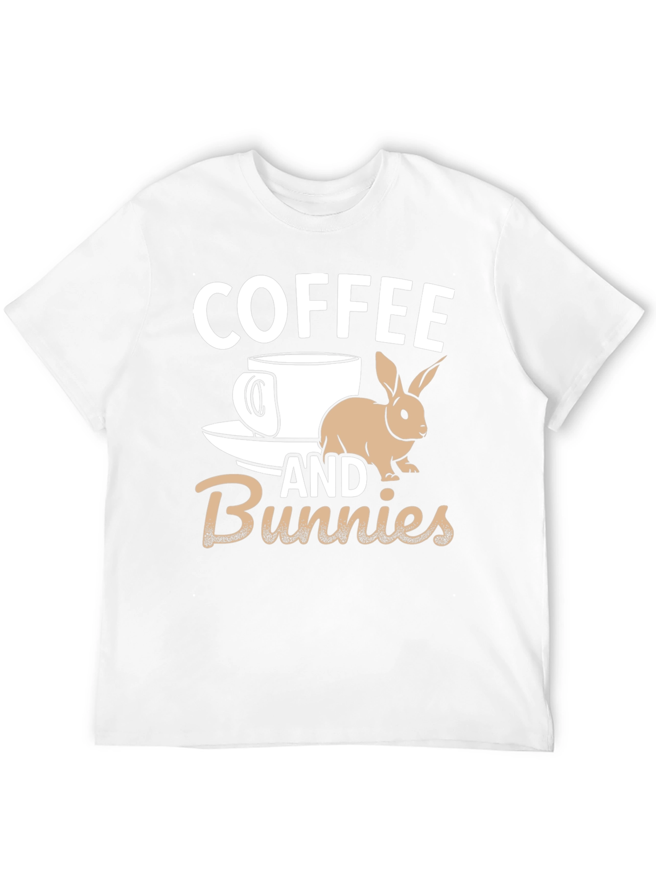 Coffee and Bunnies Graphic T-Shirt