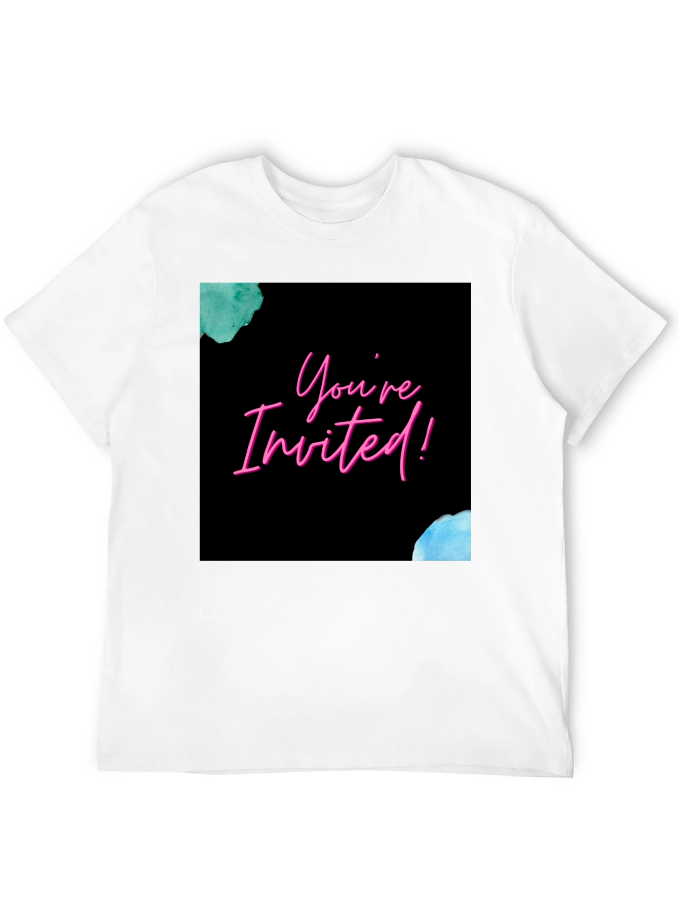 Youre Invited! Graphic Print Tee