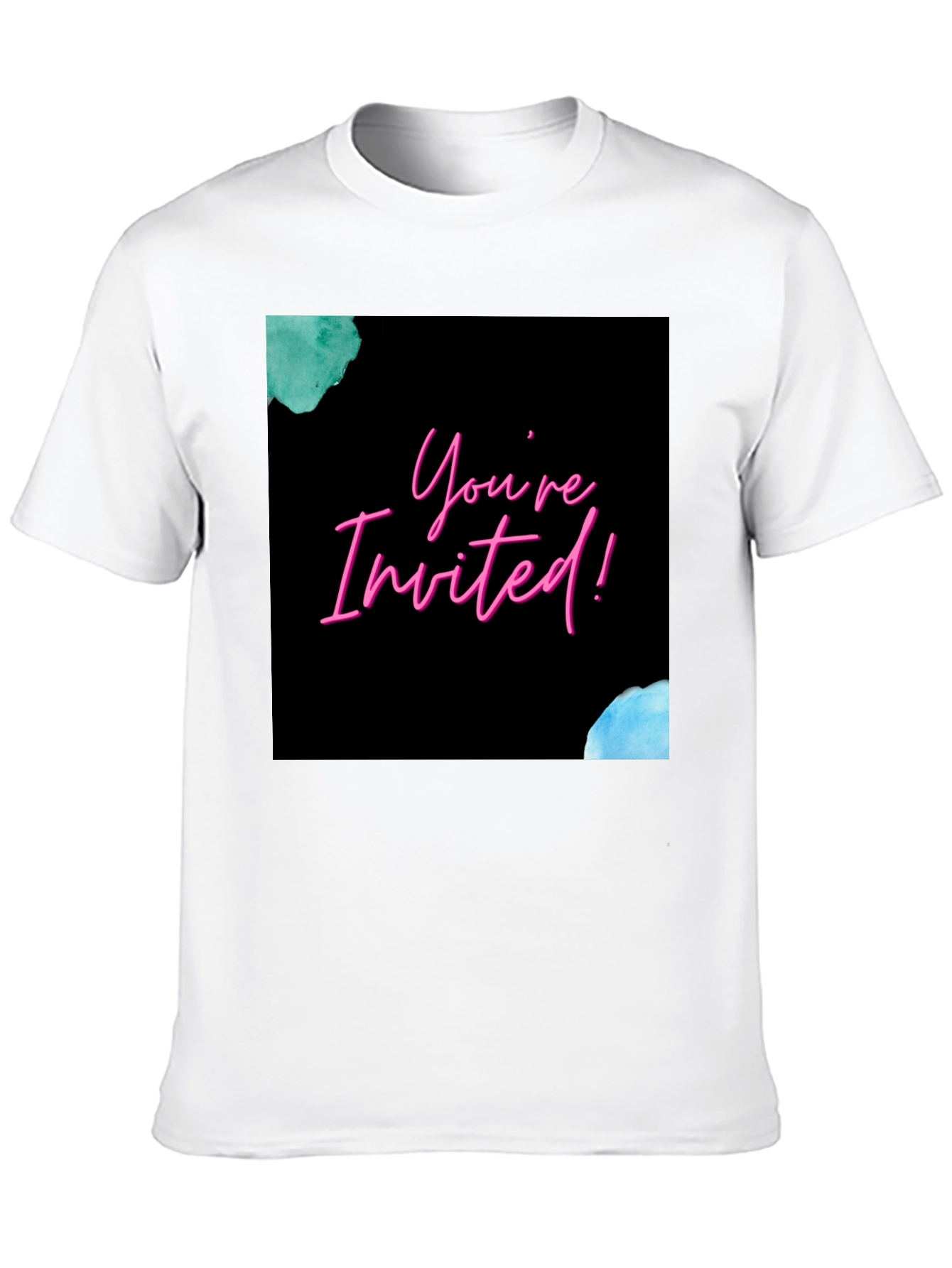 Youre Invited! Graphic Print Tee