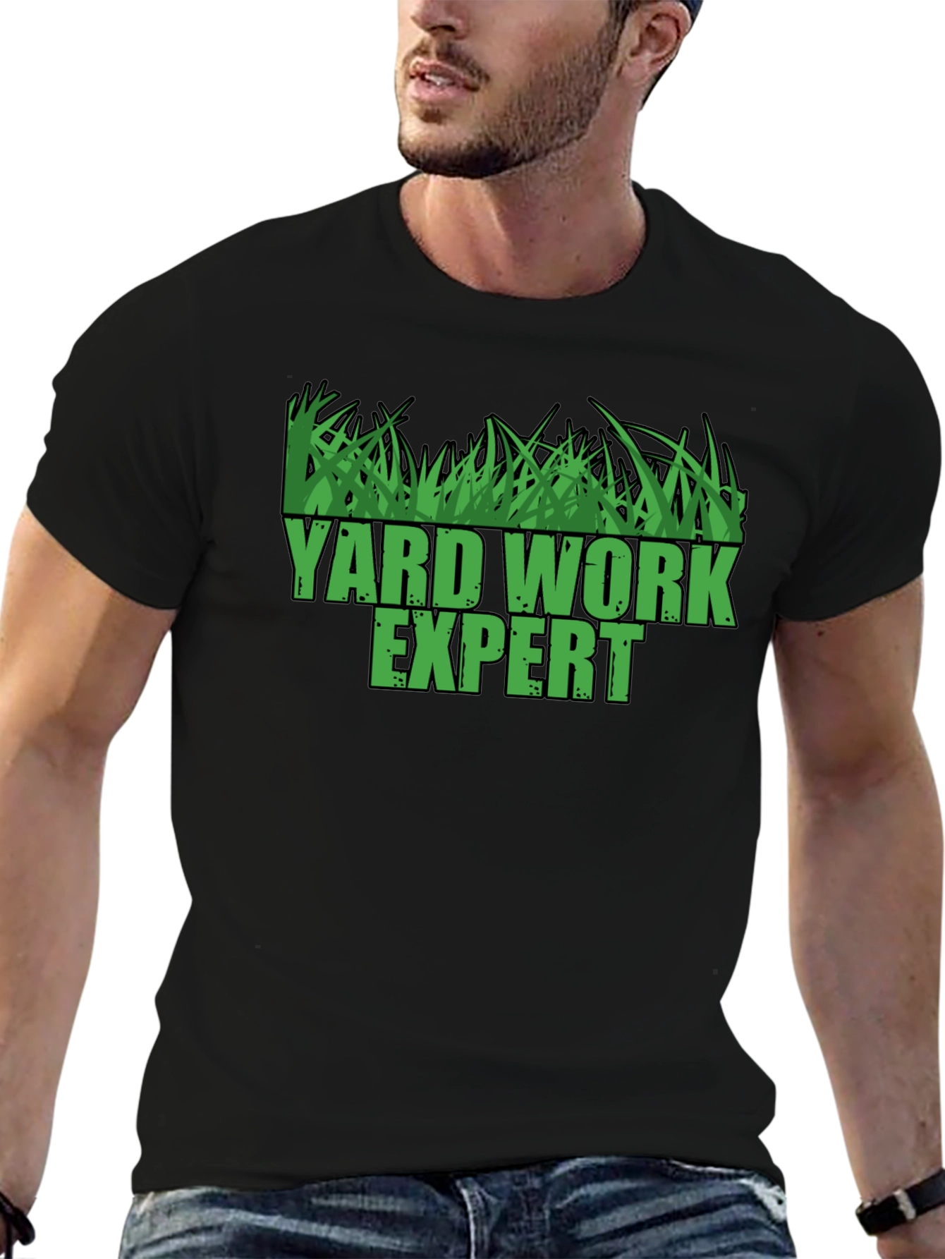 Yard Work Expert T-Shirt - Lawn Care Tee