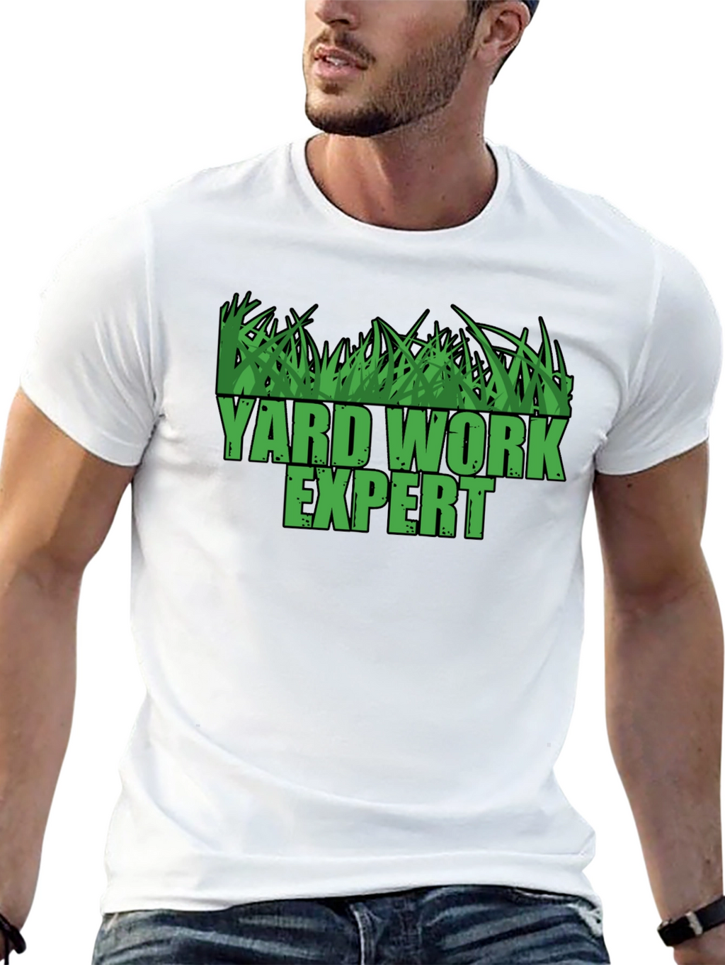 Yard Work Expert T-Shirt - Lawn Care Tee