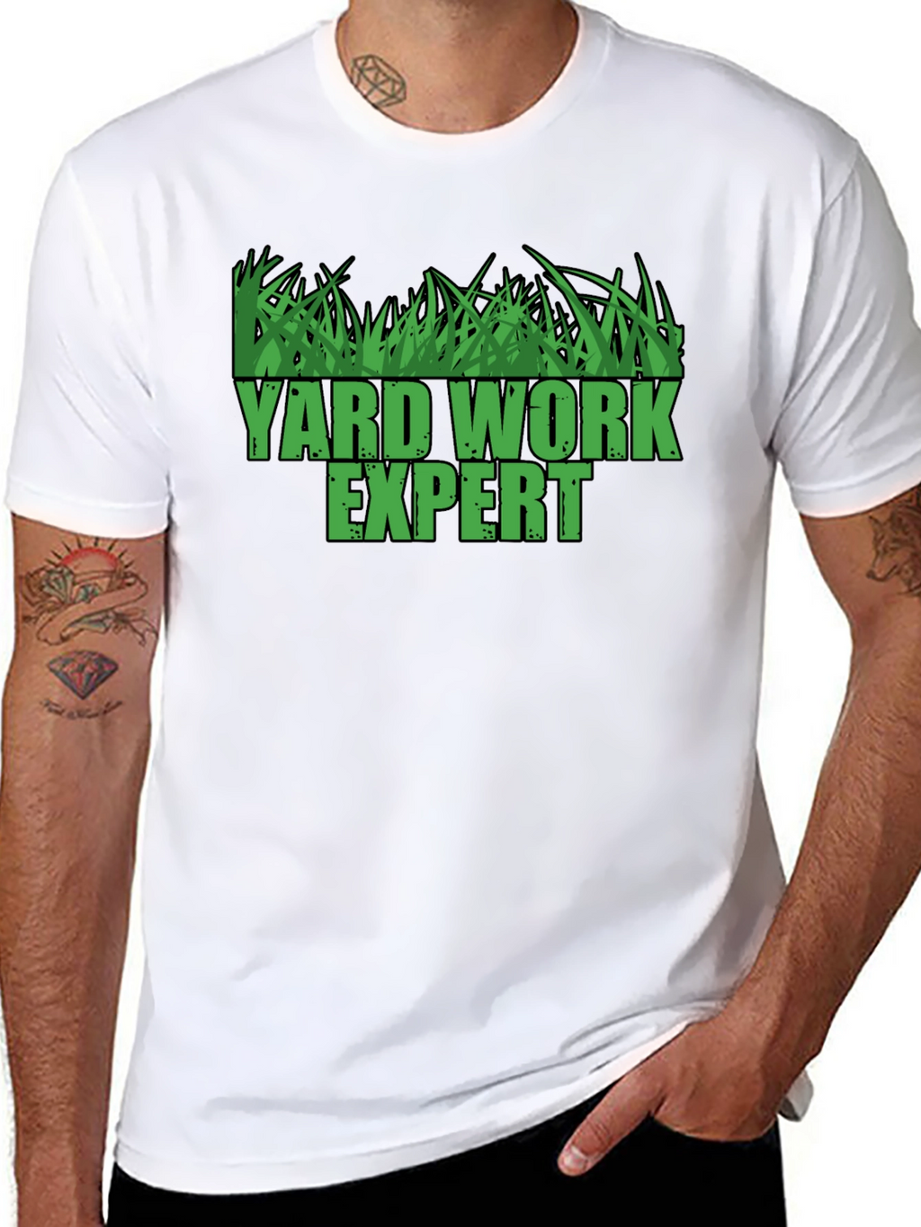 Yard Work Expert T-Shirt - Lawn Care Tee