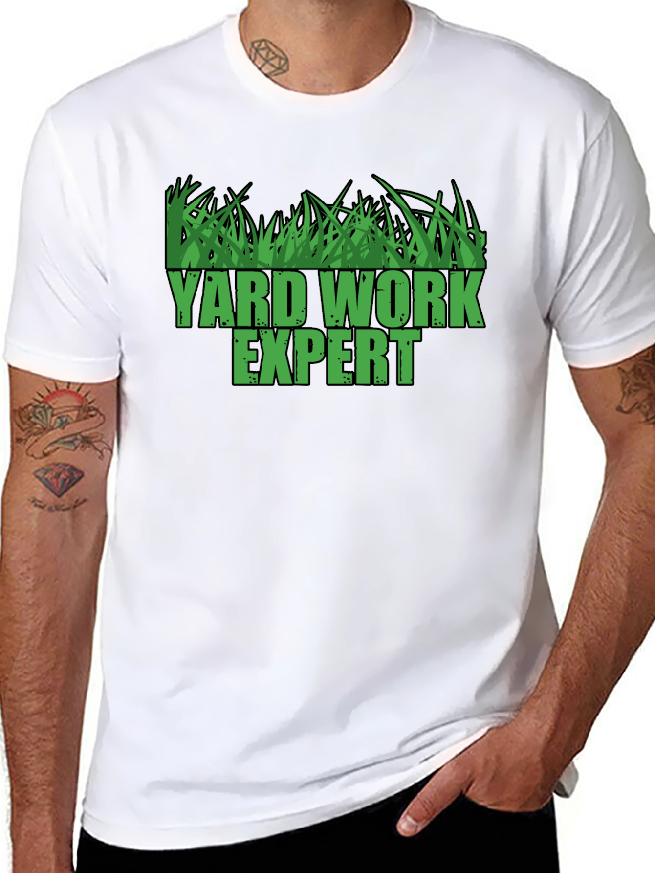 Yard Work Expert T-Shirt - Lawn Care Tee