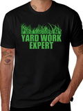 Yard Work Expert T-Shirt - Lawn Care Tee