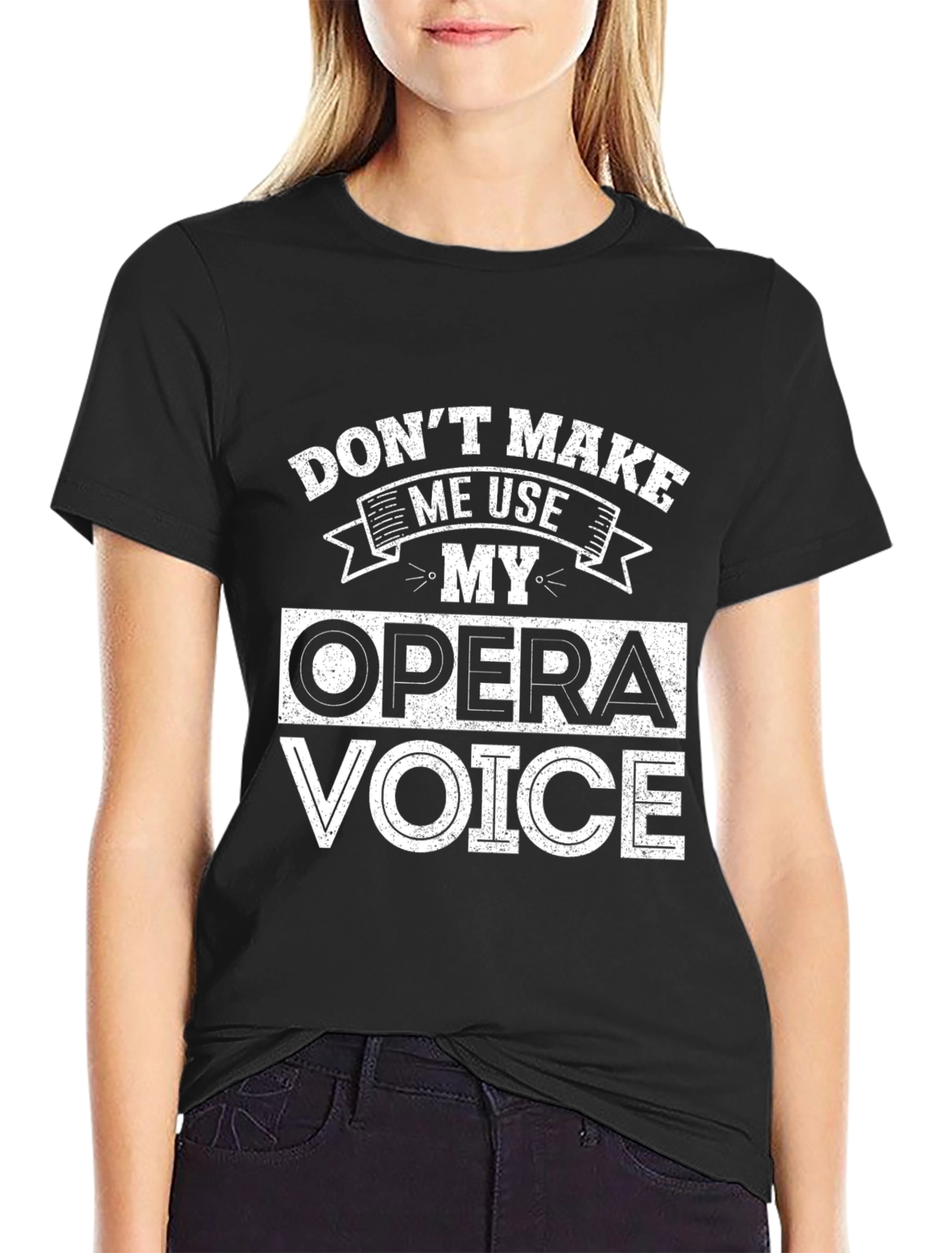 Opera Voice T-Shirt - Funny Music Lover Tee