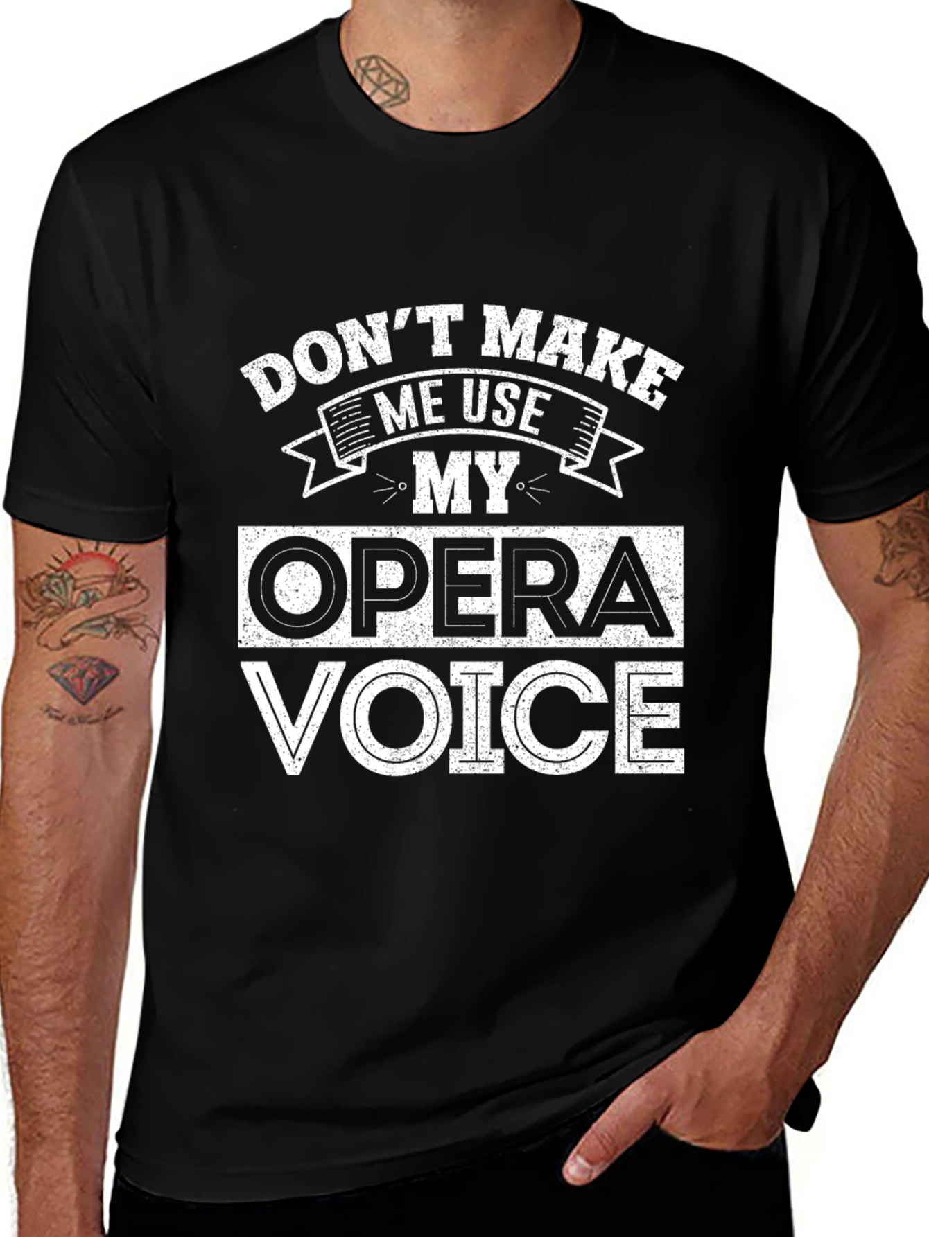 Opera Voice T-Shirt - Funny Music Lover Tee