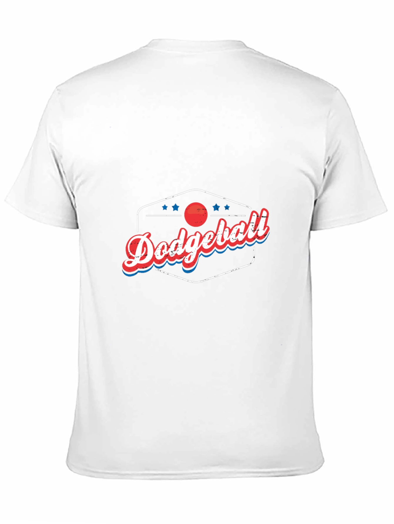 Dodgeball Retro Style Graphic T-Shirt