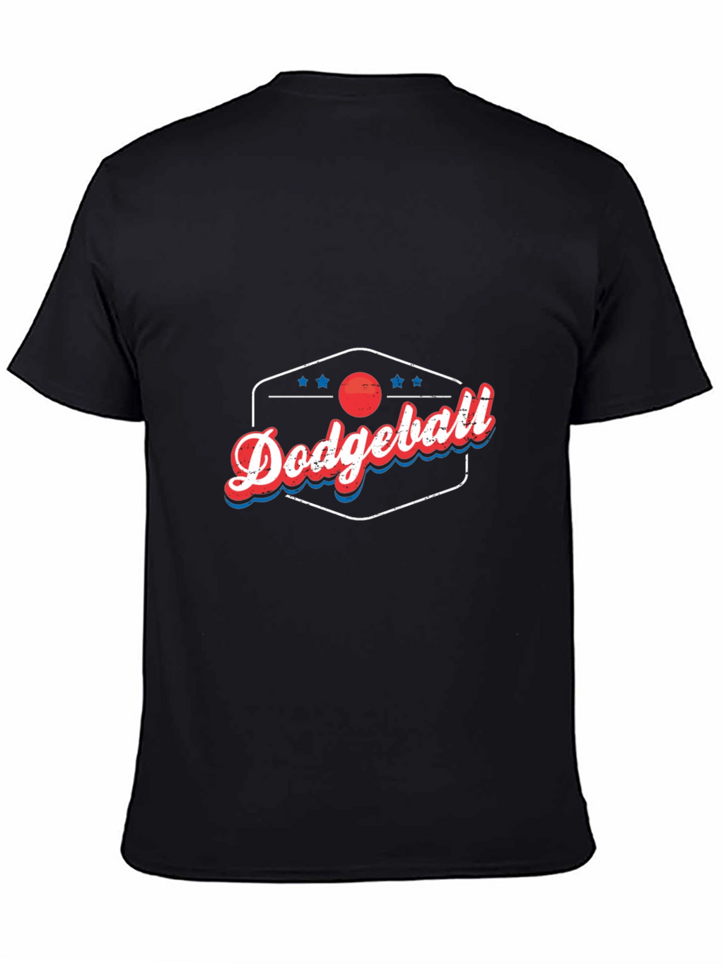 Dodgeball Retro Style Graphic T-Shirt