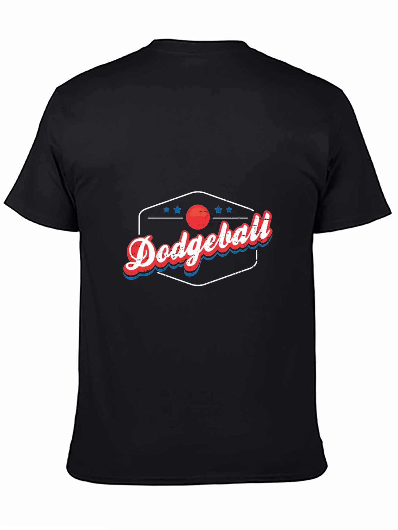 Dodgeball Retro Style Graphic T-Shirt
