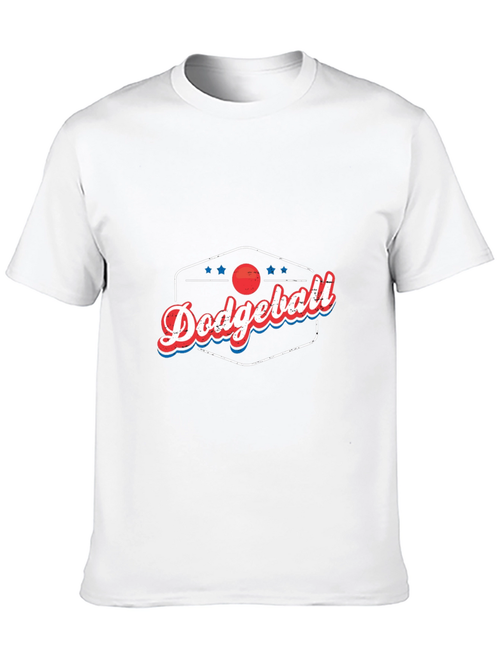 Dodgeball Retro Style Graphic T-Shirt