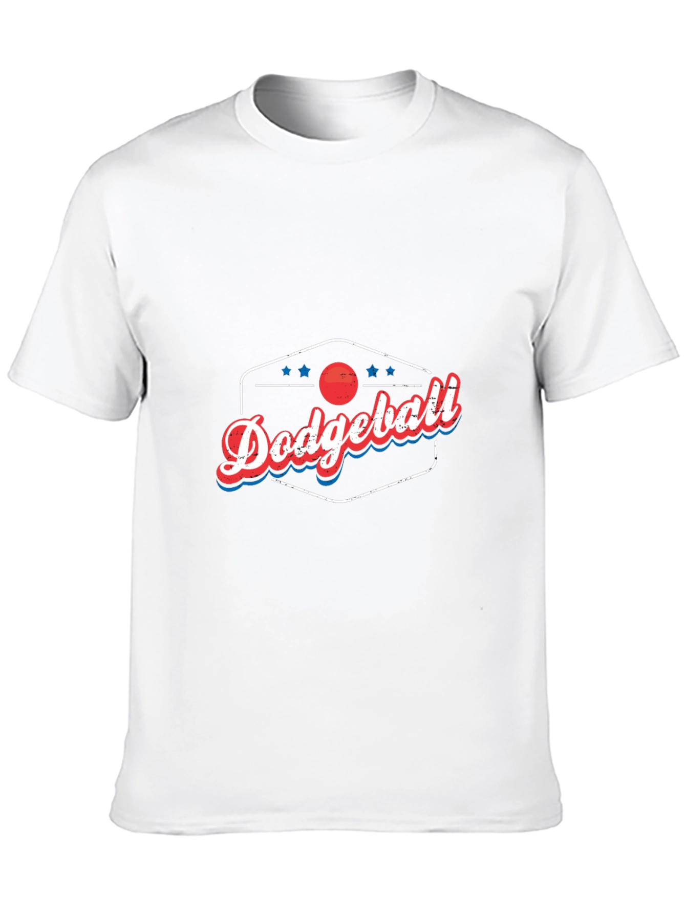 Dodgeball Retro Style Graphic T-Shirt