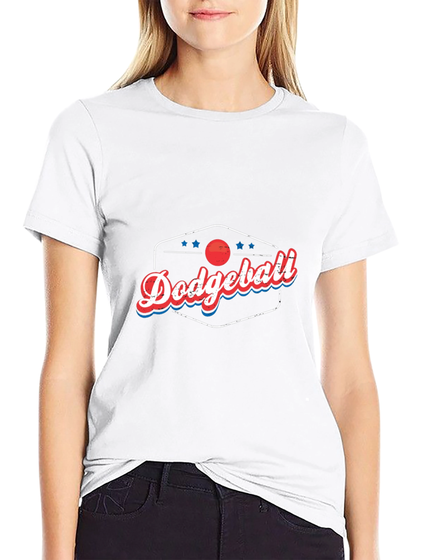 Dodgeball Retro Style Graphic T-Shirt