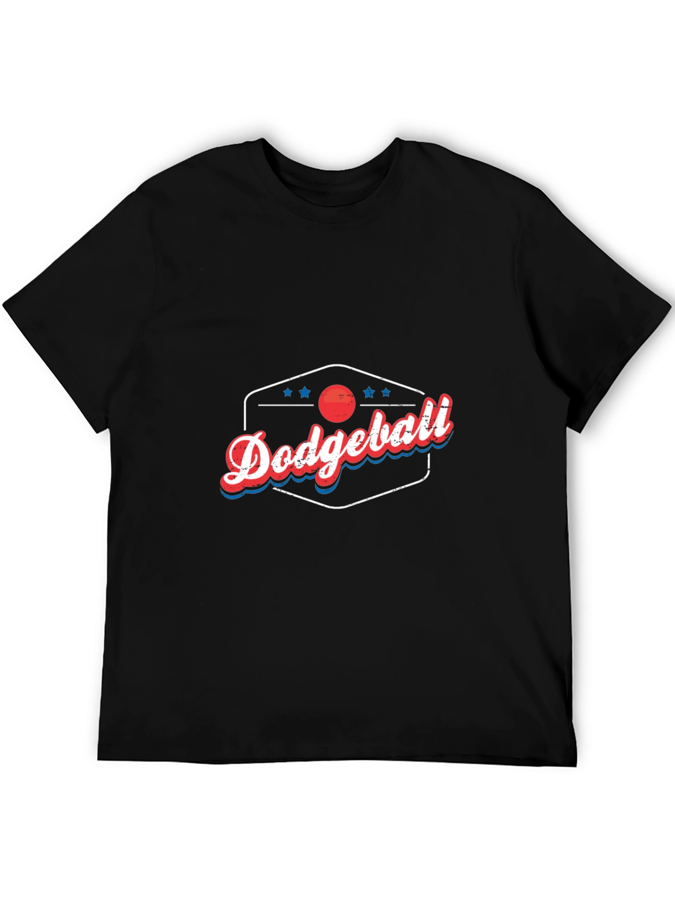 Dodgeball Retro Style Graphic T-Shirt