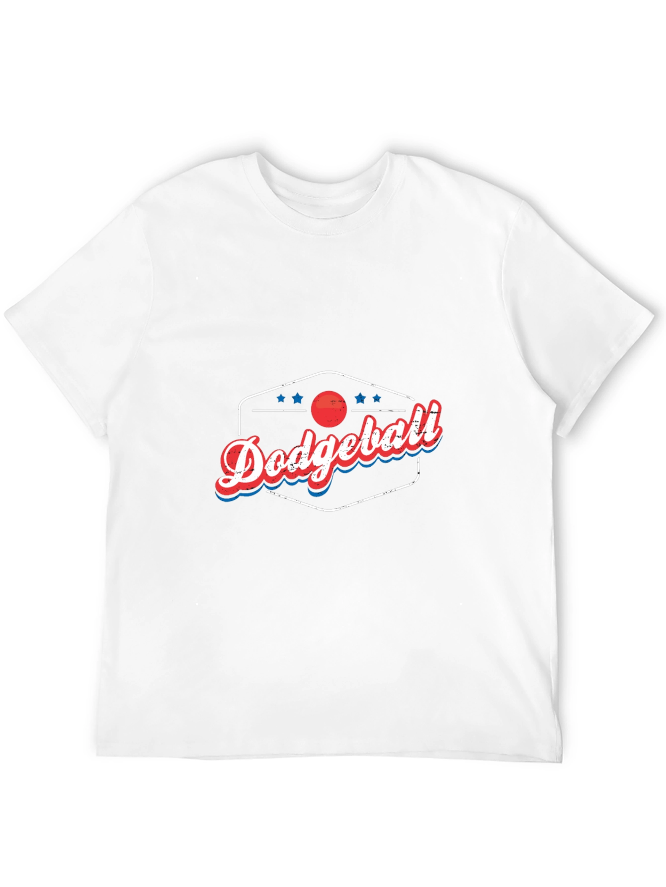 Dodgeball Retro Style Graphic T-Shirt