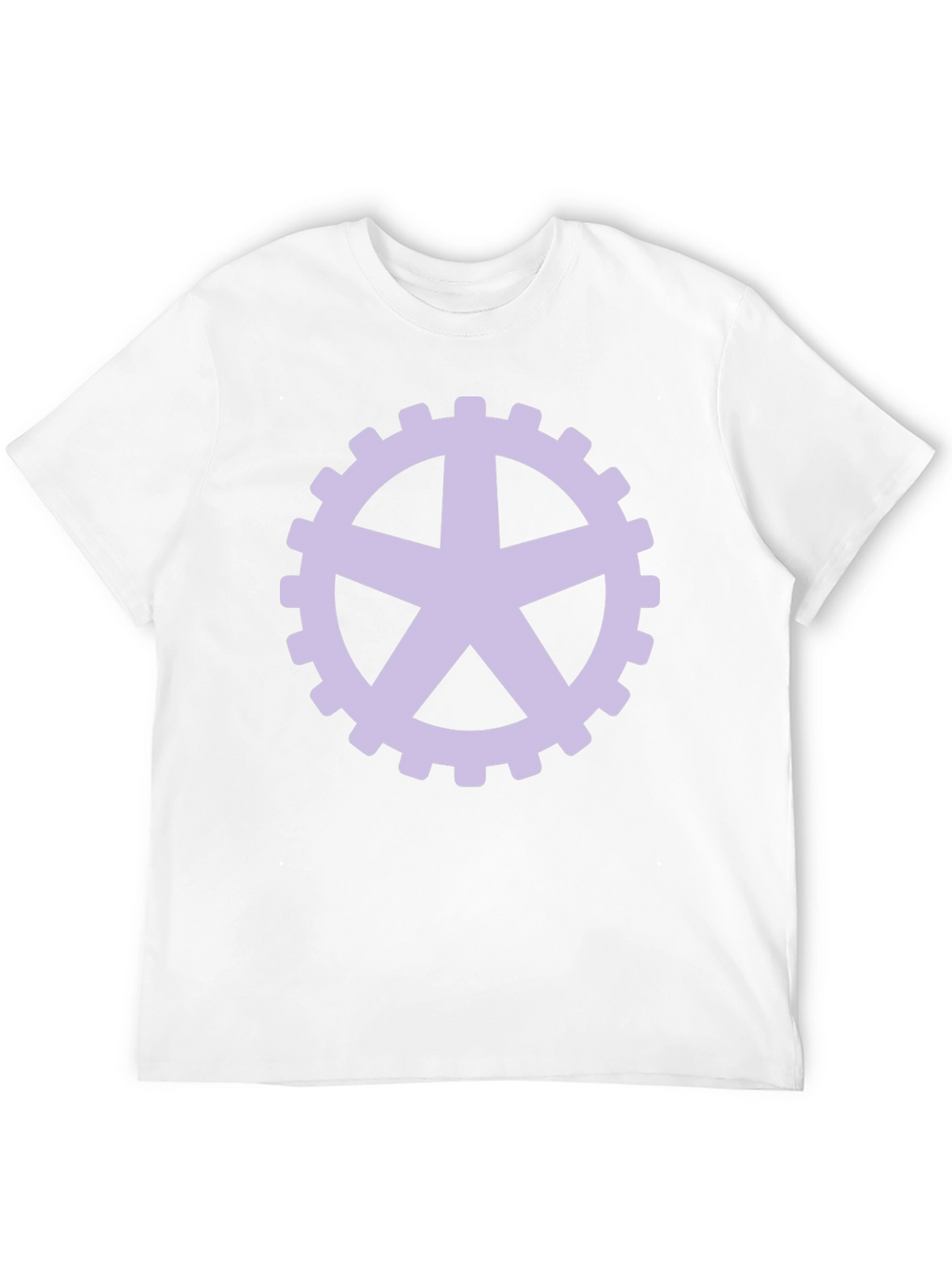 Gear Star Graphic Tee - Black Crew Neck T-Shirt