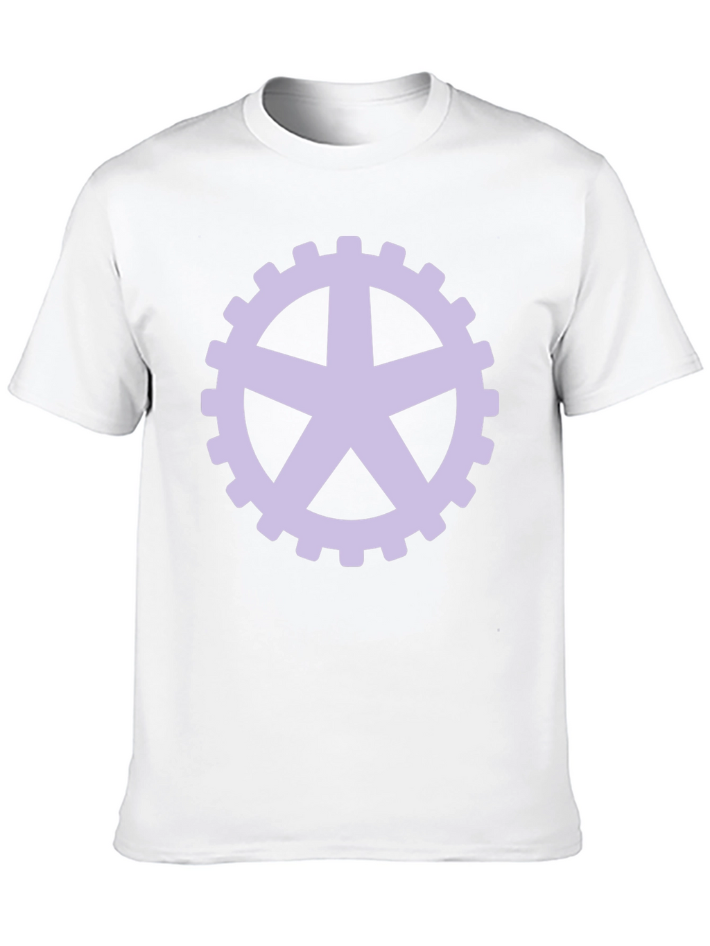Gear Star Graphic Tee - Black Crew Neck T-Shirt