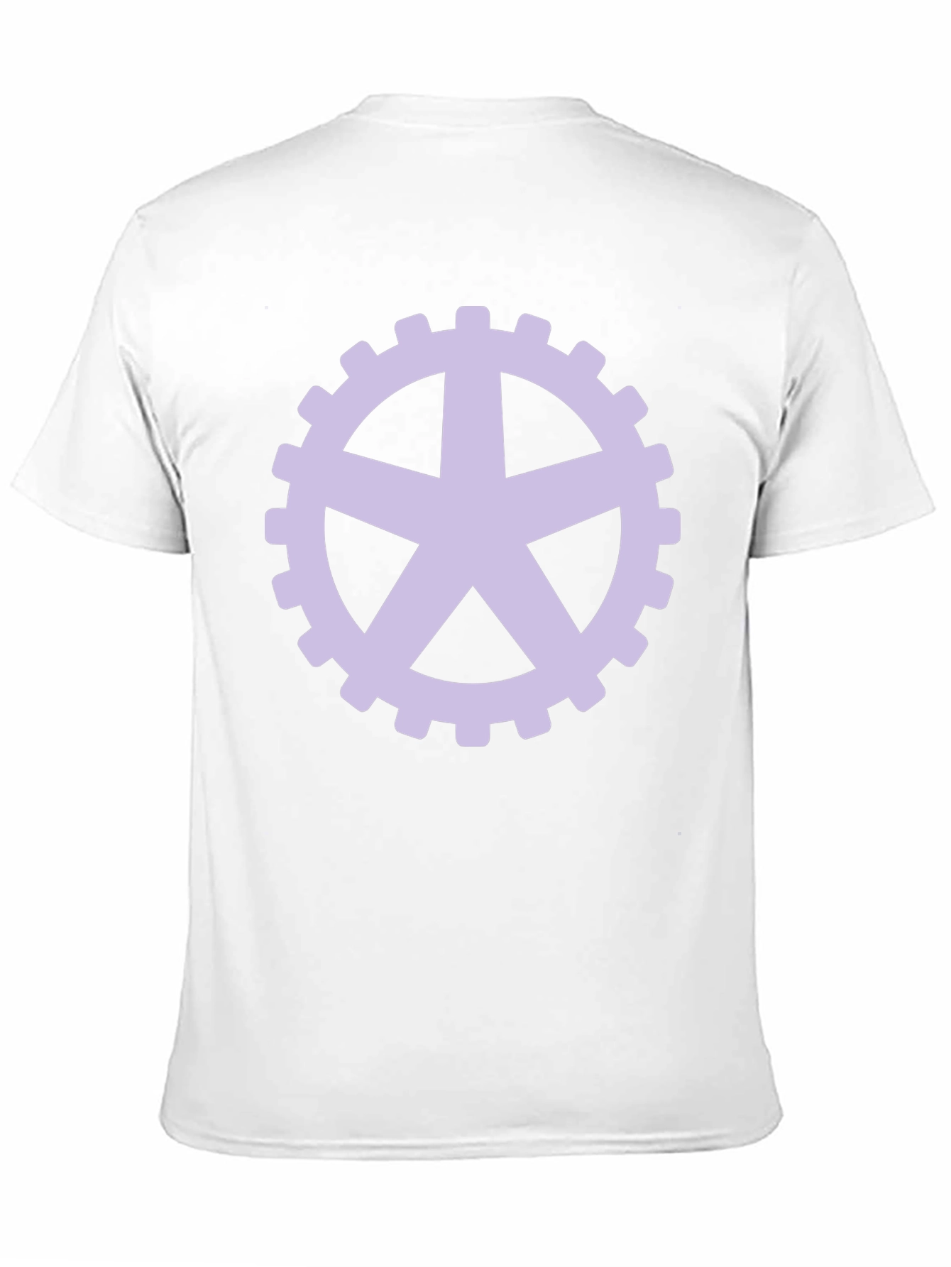Gear Star Graphic Tee - Black Crew Neck T-Shirt