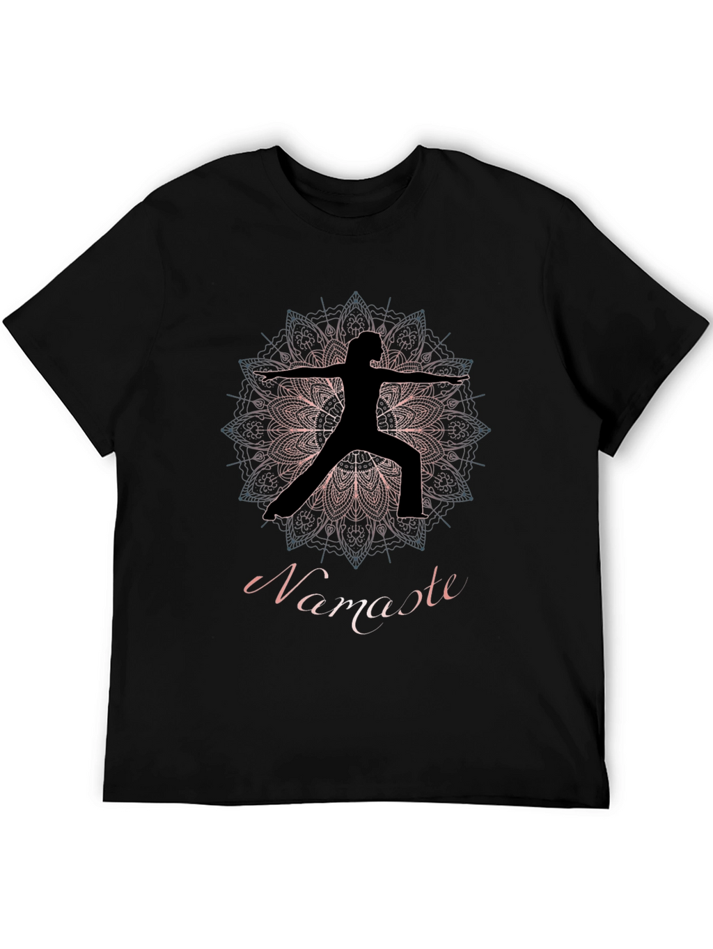 Namaste Yoga Mandala T-Shirt
