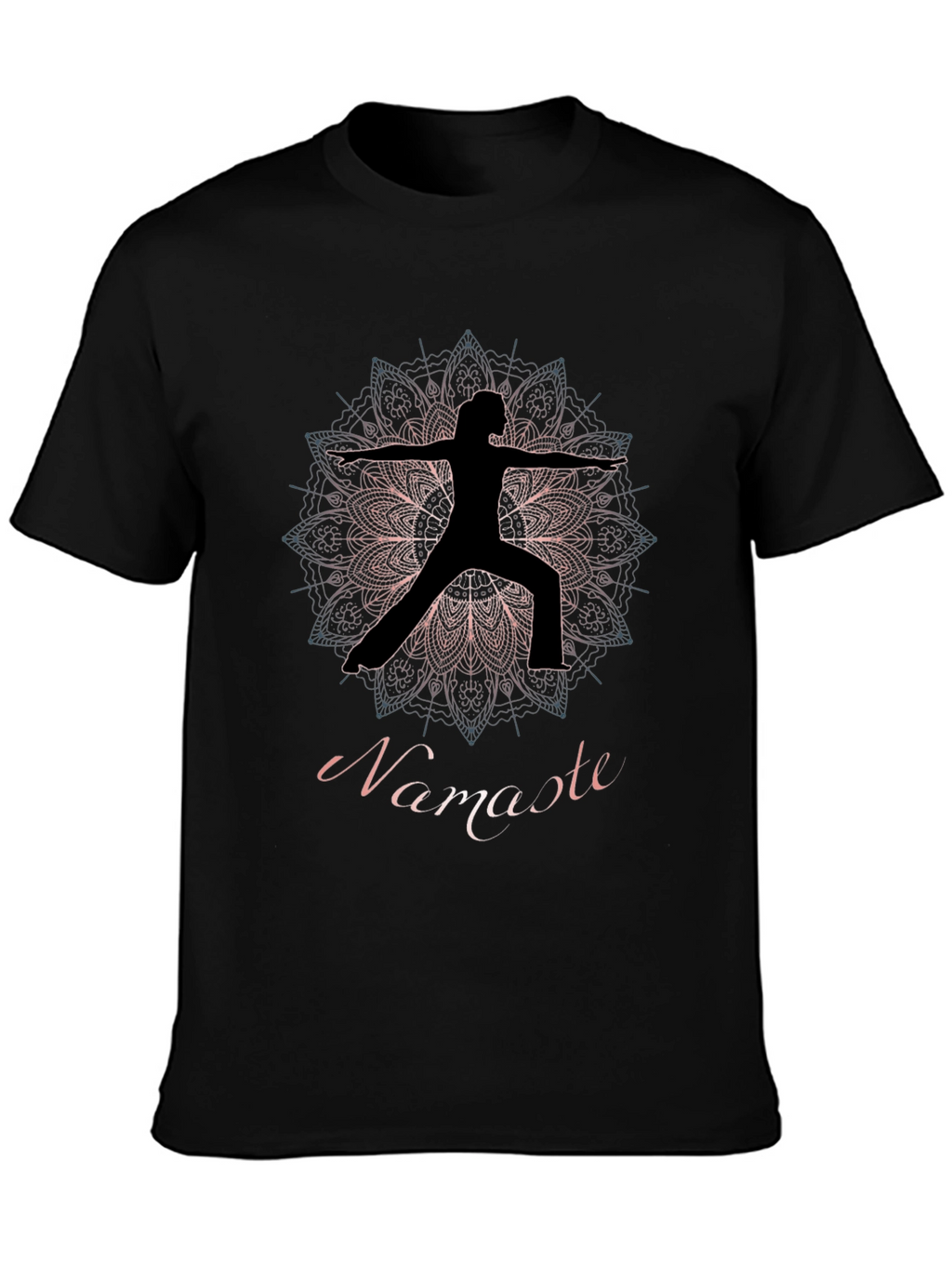 Namaste Yoga Mandala T-Shirt