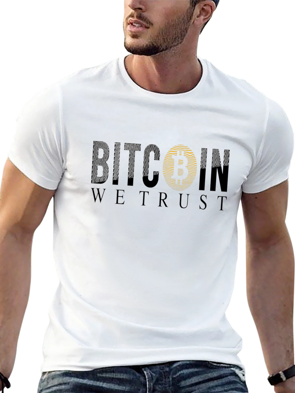 Bitcoin We Trust Graphic T-Shirt