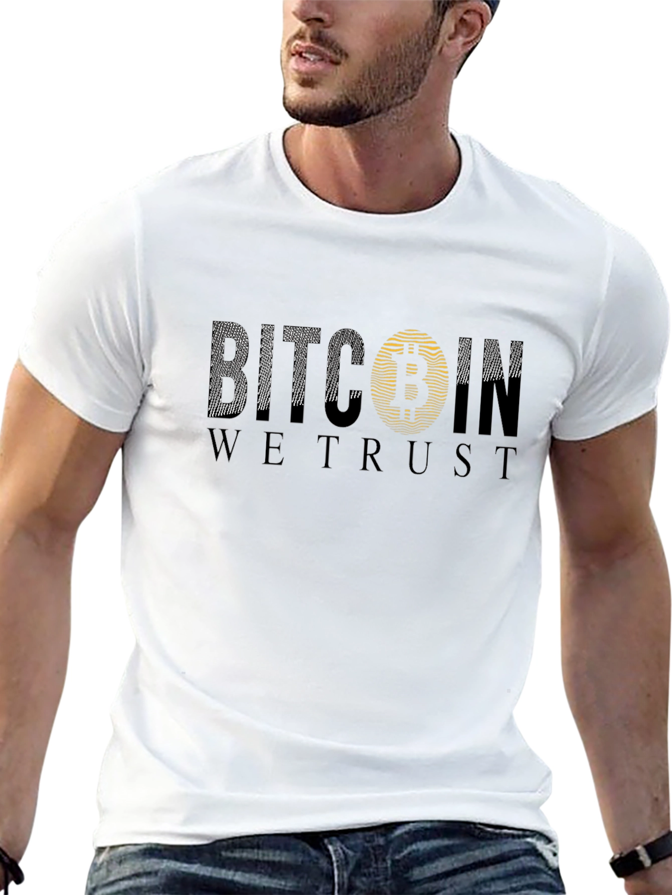 Bitcoin We Trust Graphic T-Shirt