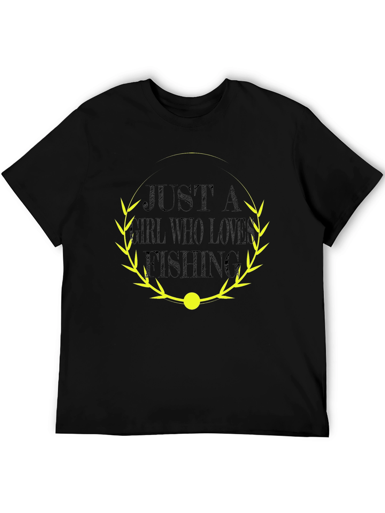 Fishing Lover T-Shirt - Just A Girl Who Loves Fishing