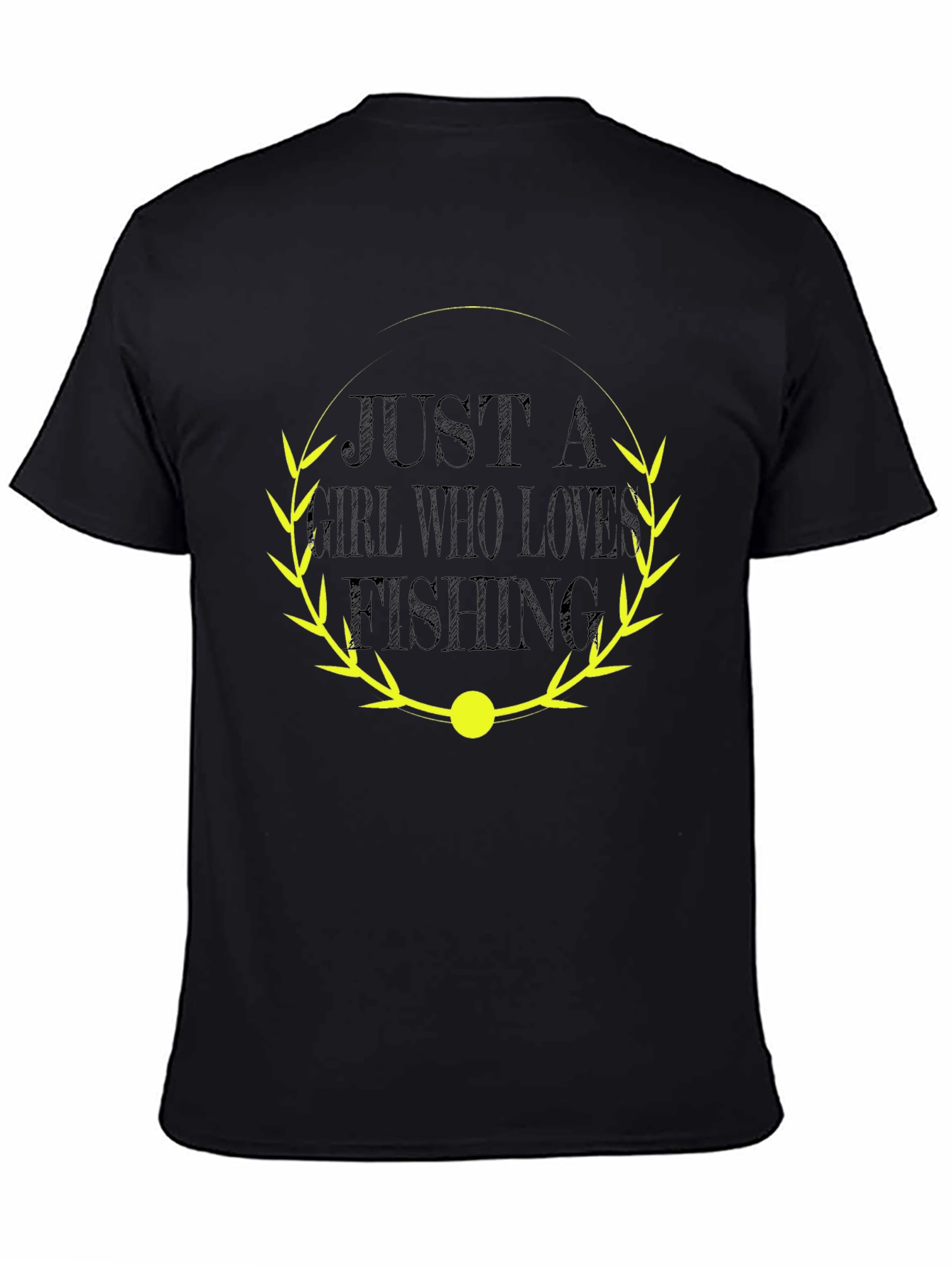 Fishing Lover T-Shirt - Just A Girl Who Loves Fishing