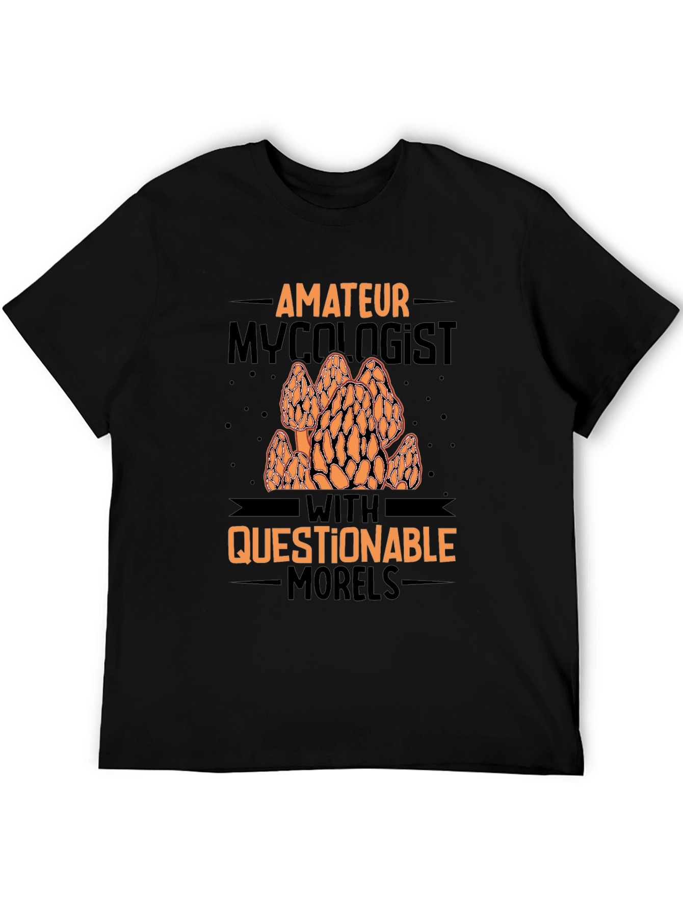 Amateur Mycologist Morels Graphic Tee