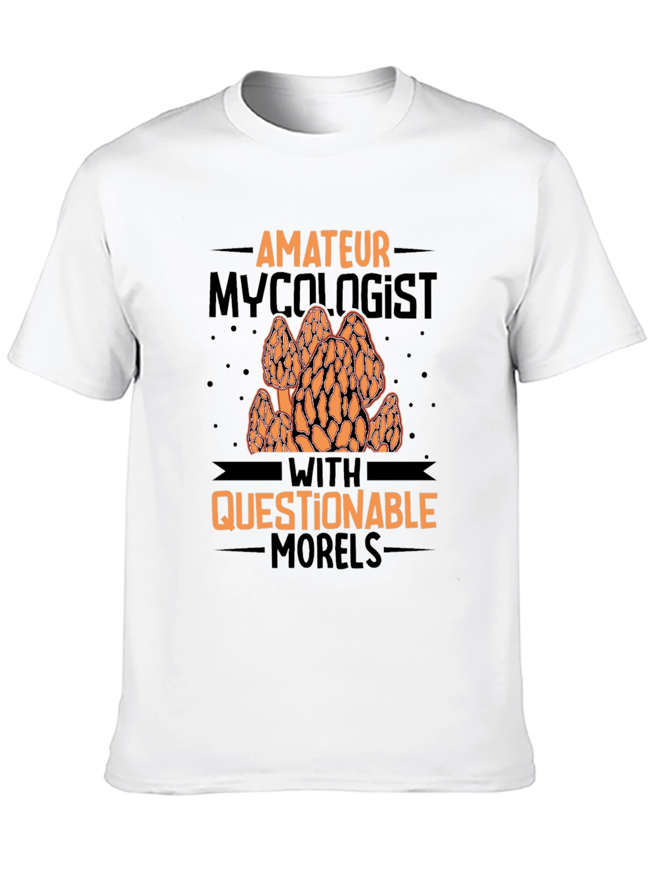 Amateur Mycologist Morels Graphic Tee