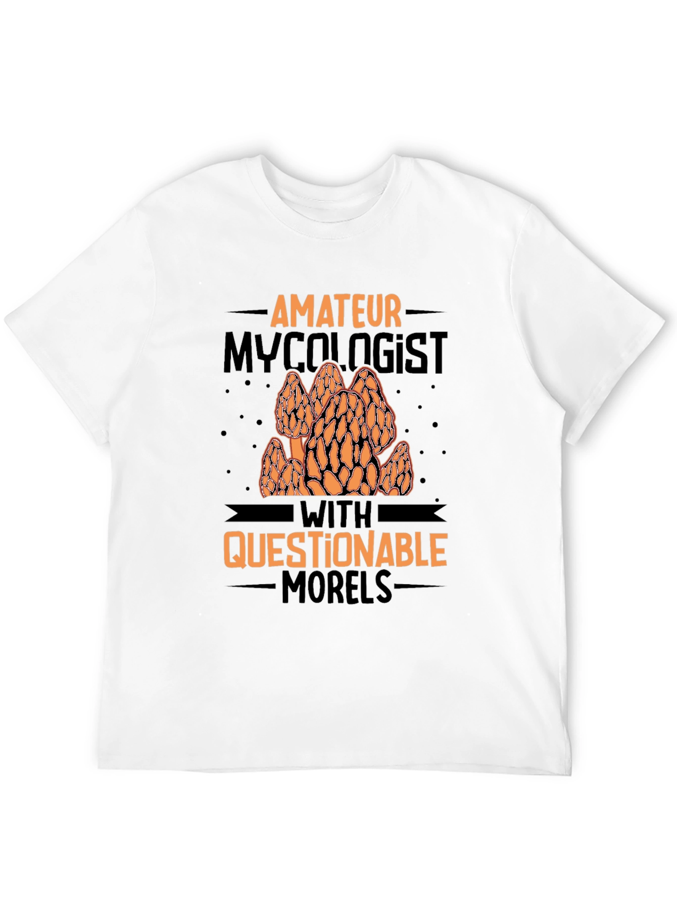 Amateur Mycologist Morels Graphic Tee