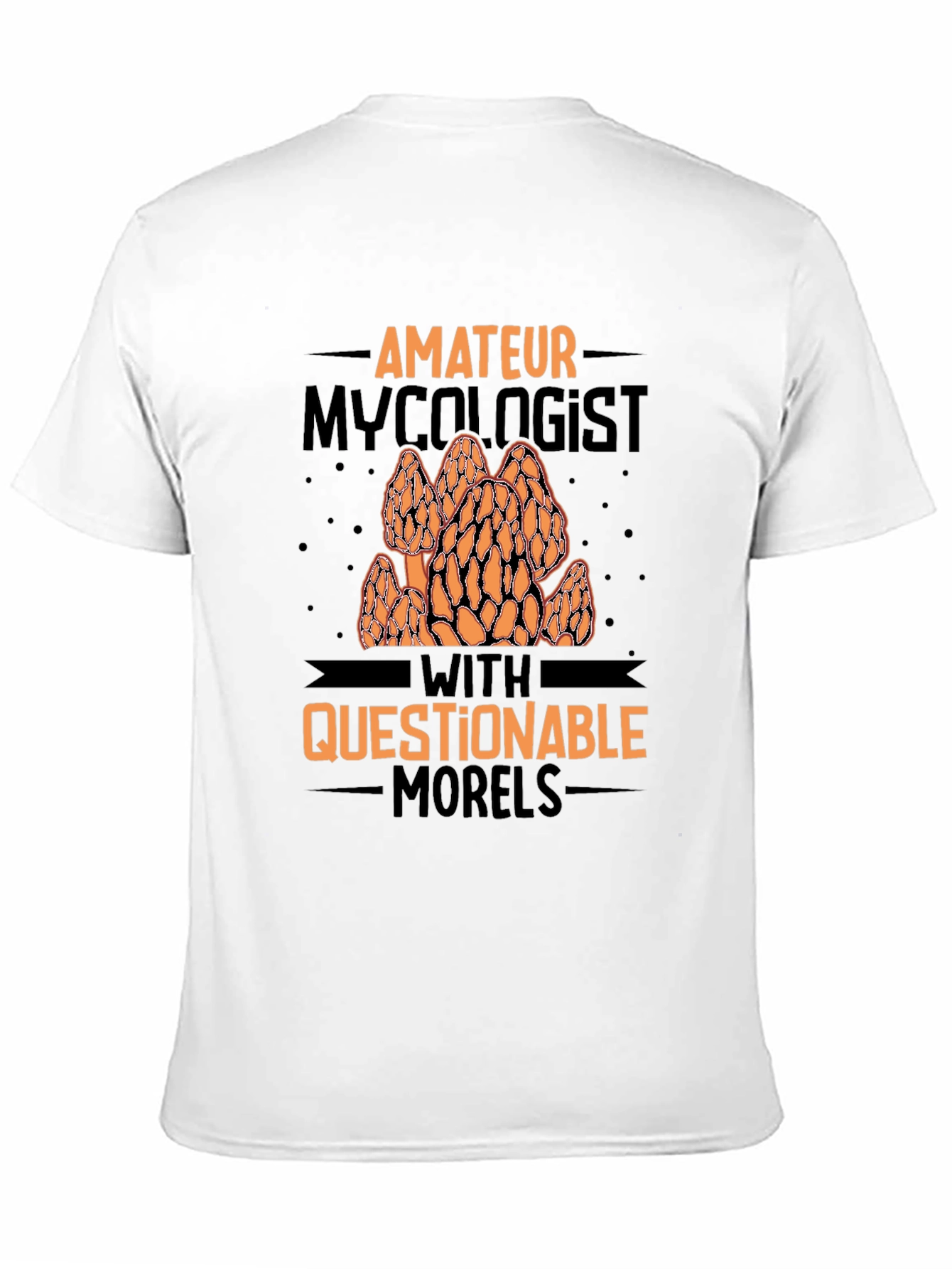 Amateur Mycologist Morels Graphic Tee