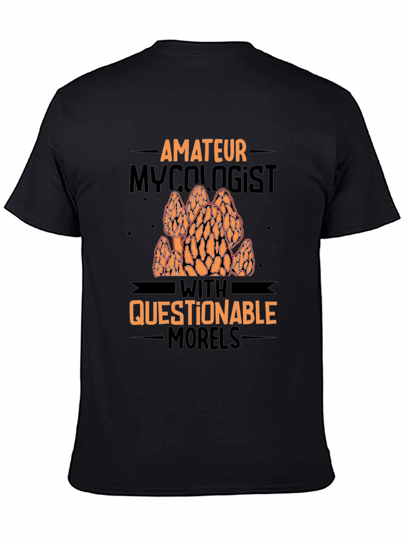 Amateur Mycologist Morels Graphic Tee