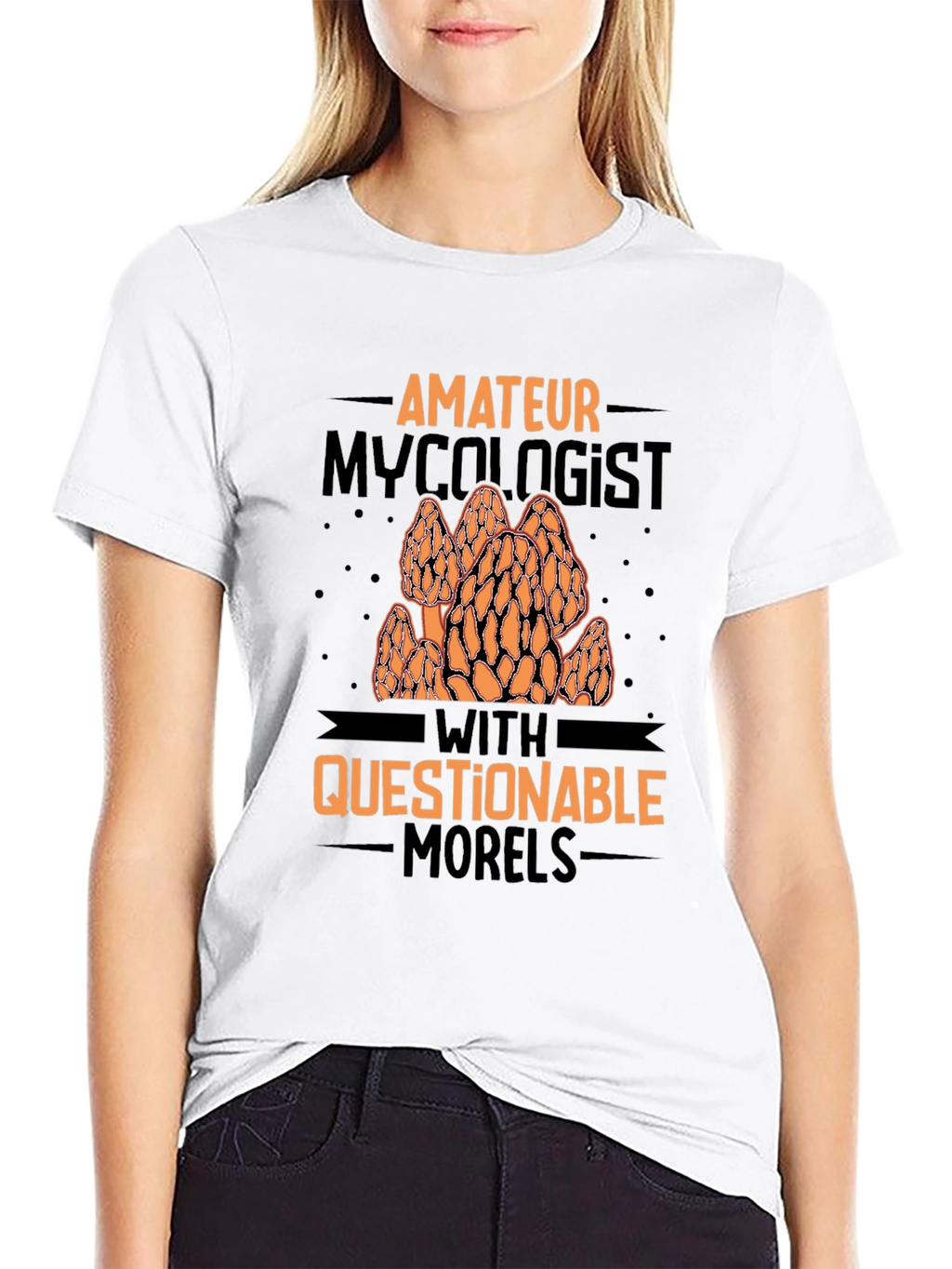 Amateur Mycologist Morels Graphic Tee