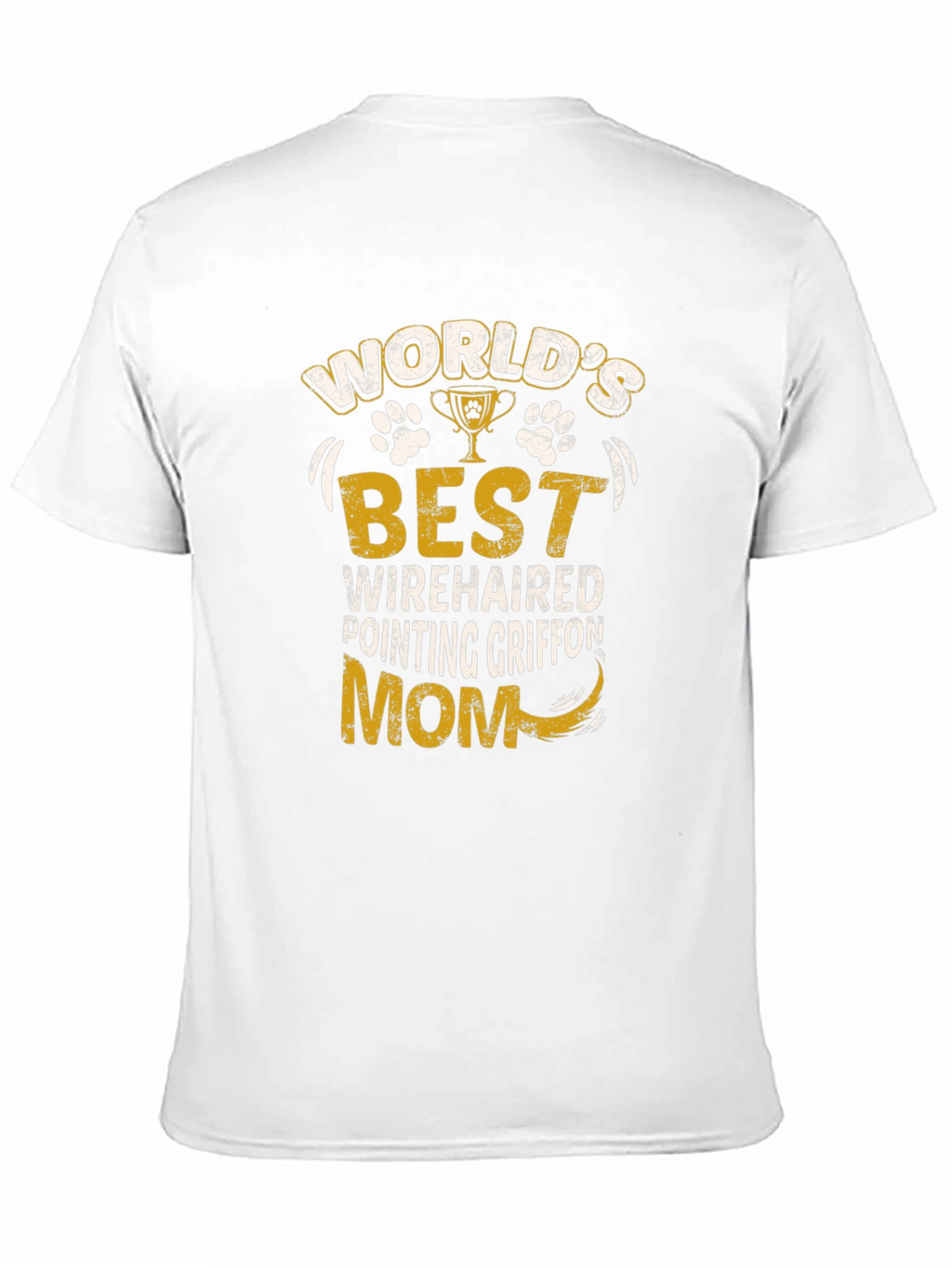 Worlds Best Wirehaired Pointing Griffon Mom T-Shirt