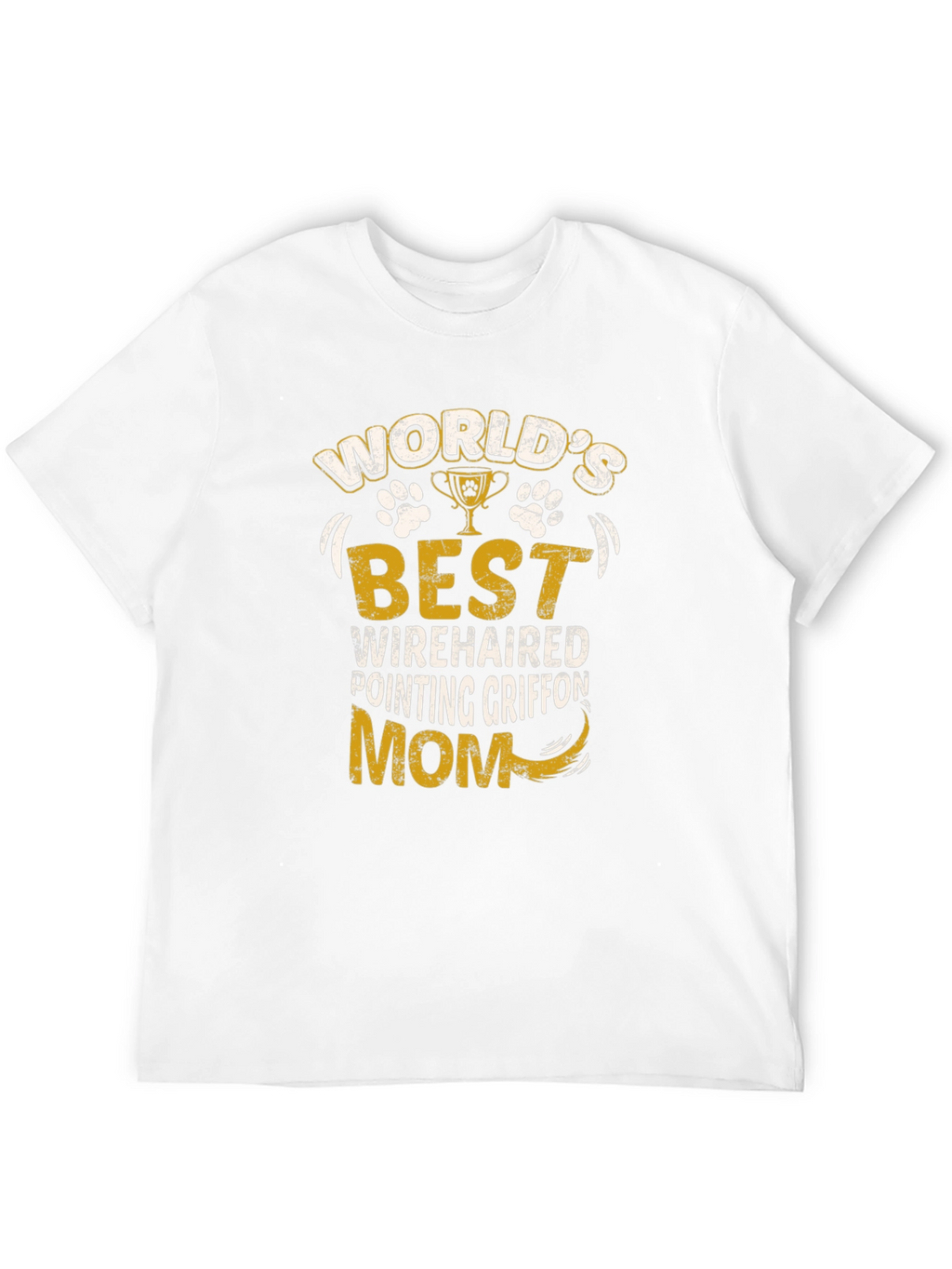Worlds Best Wirehaired Pointing Griffon Mom T-Shirt