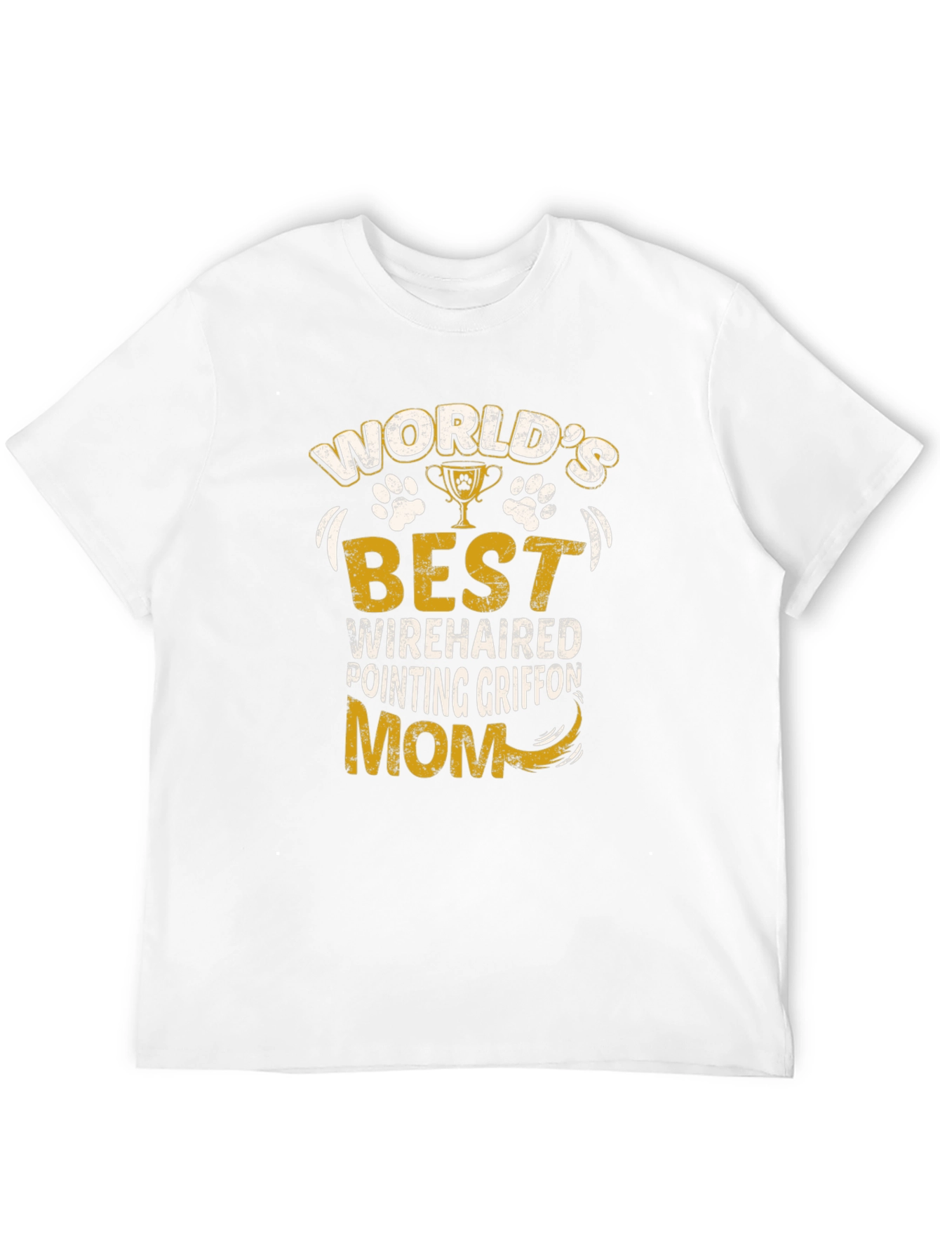 Worlds Best Wirehaired Pointing Griffon Mom T-Shirt