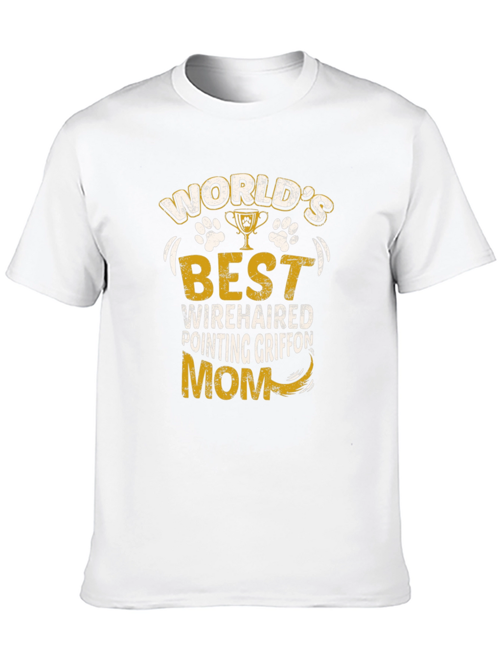 Worlds Best Wirehaired Pointing Griffon Mom T-Shirt