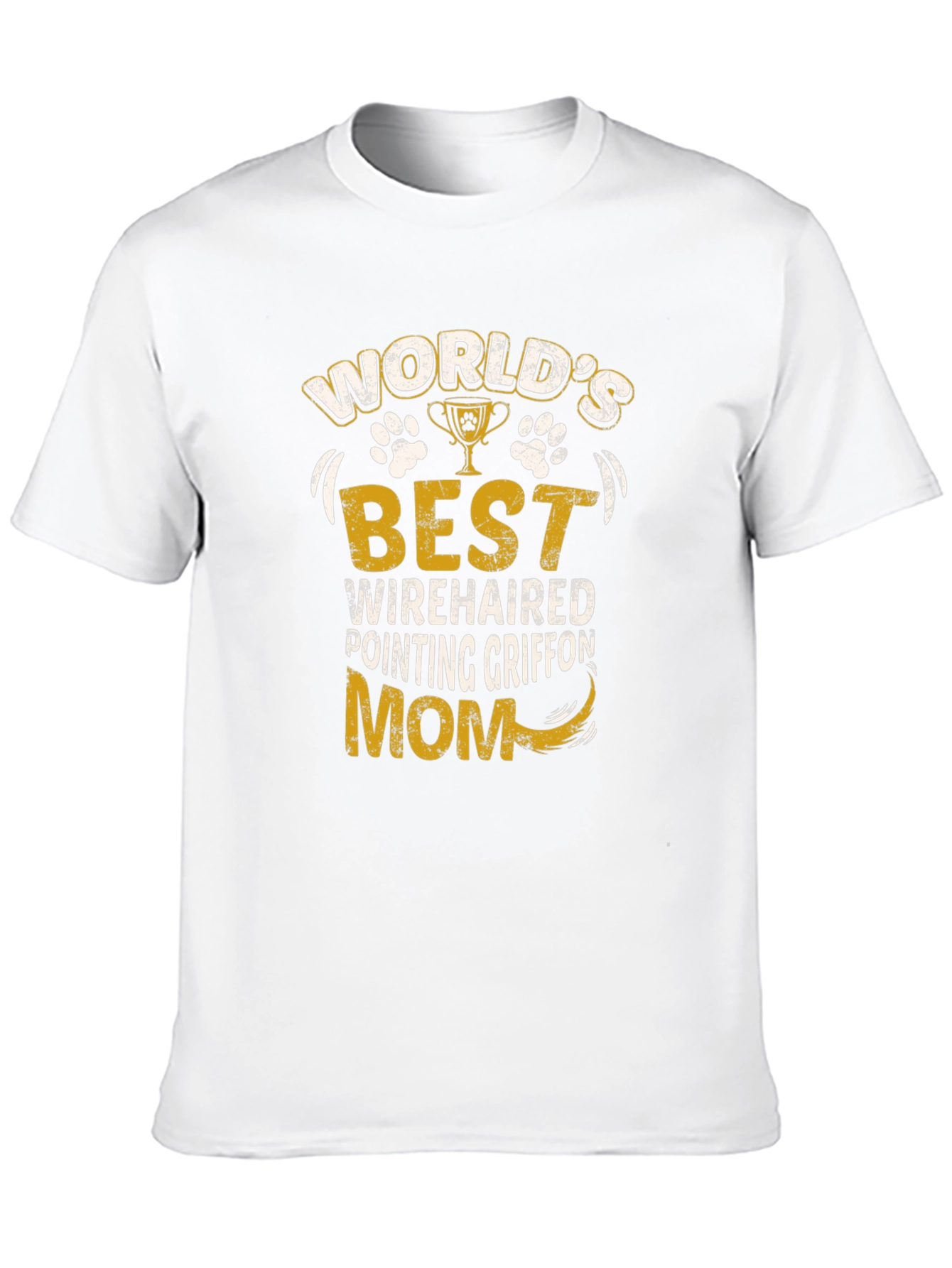 Worlds Best Wirehaired Pointing Griffon Mom T-Shirt